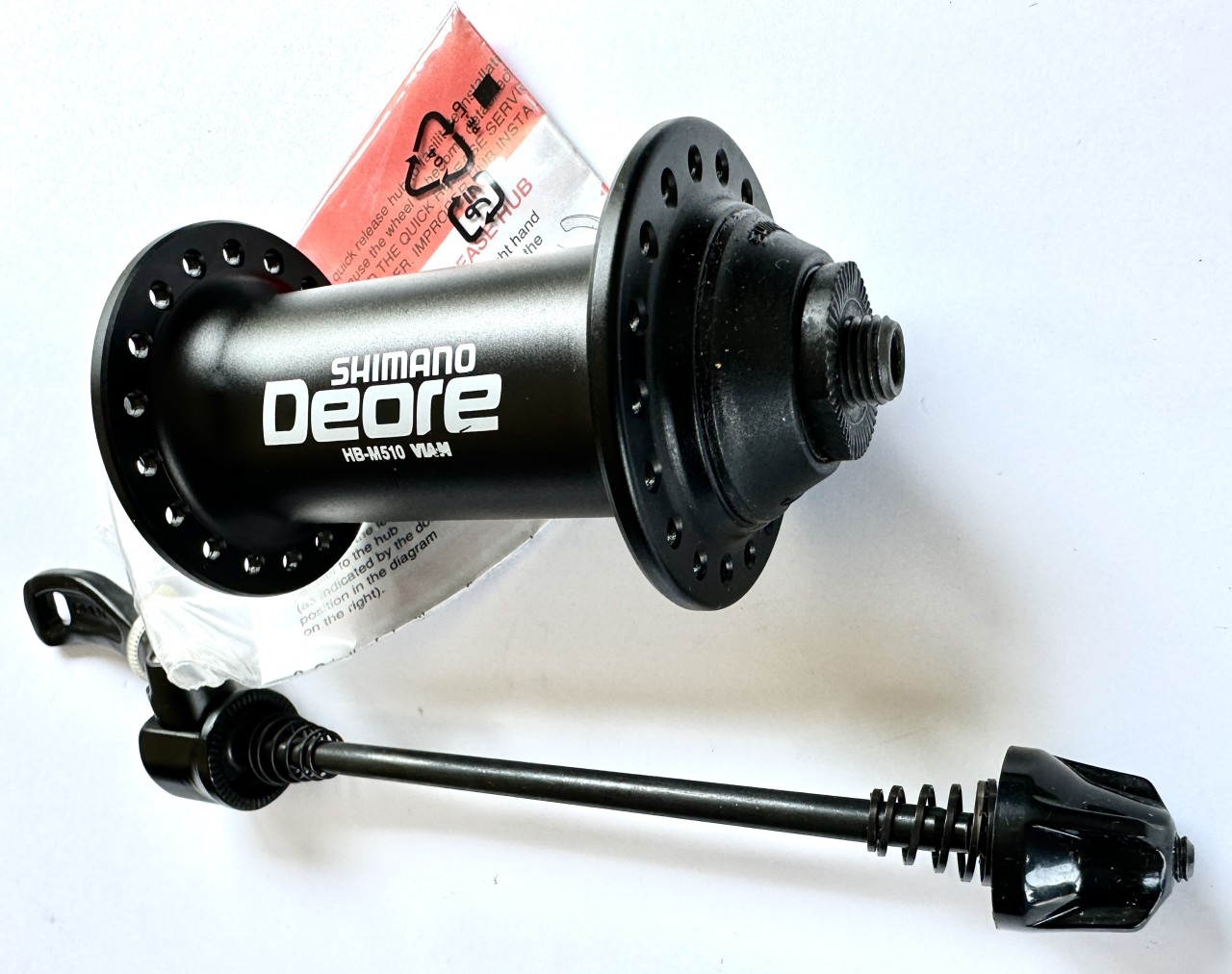 Shimano Deore HB M510 Front Hub 36 Hole Black MS M510 36L Bk