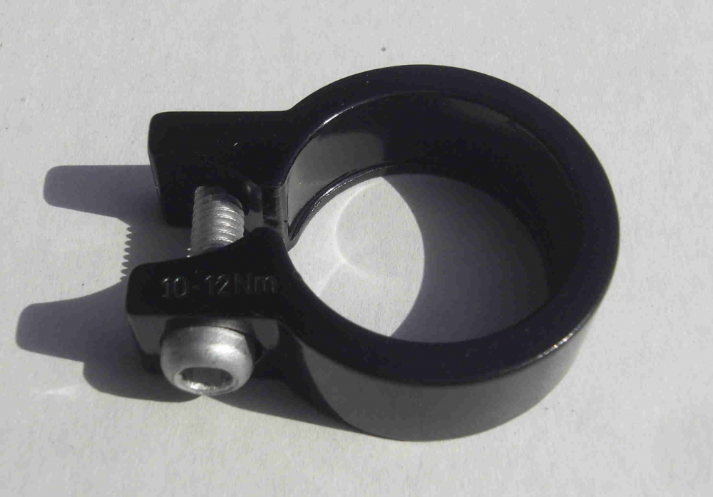 Seat Post Clamp 29,9 mm, black