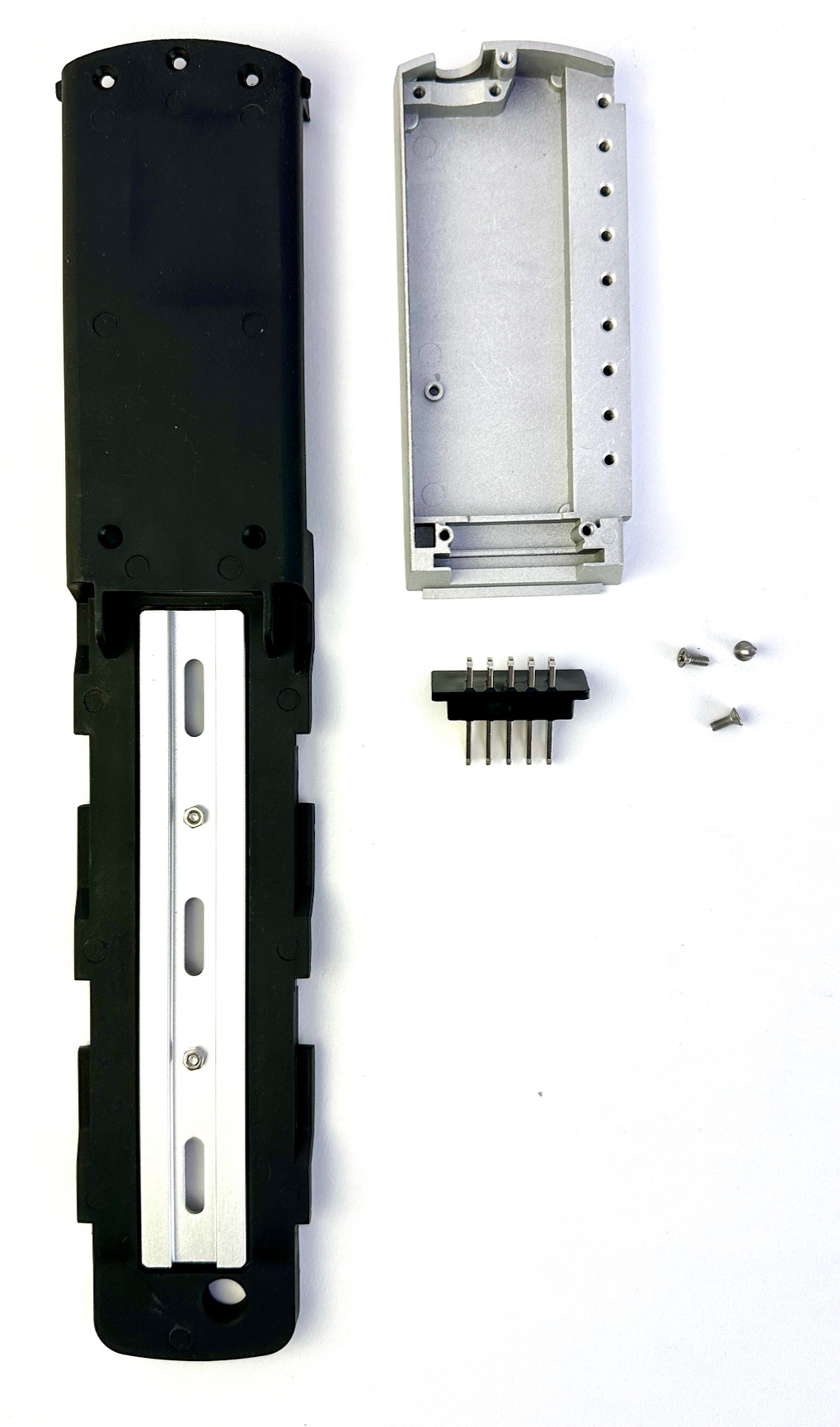 Hailong battery rail / battery holder, 5-pin for spare battery