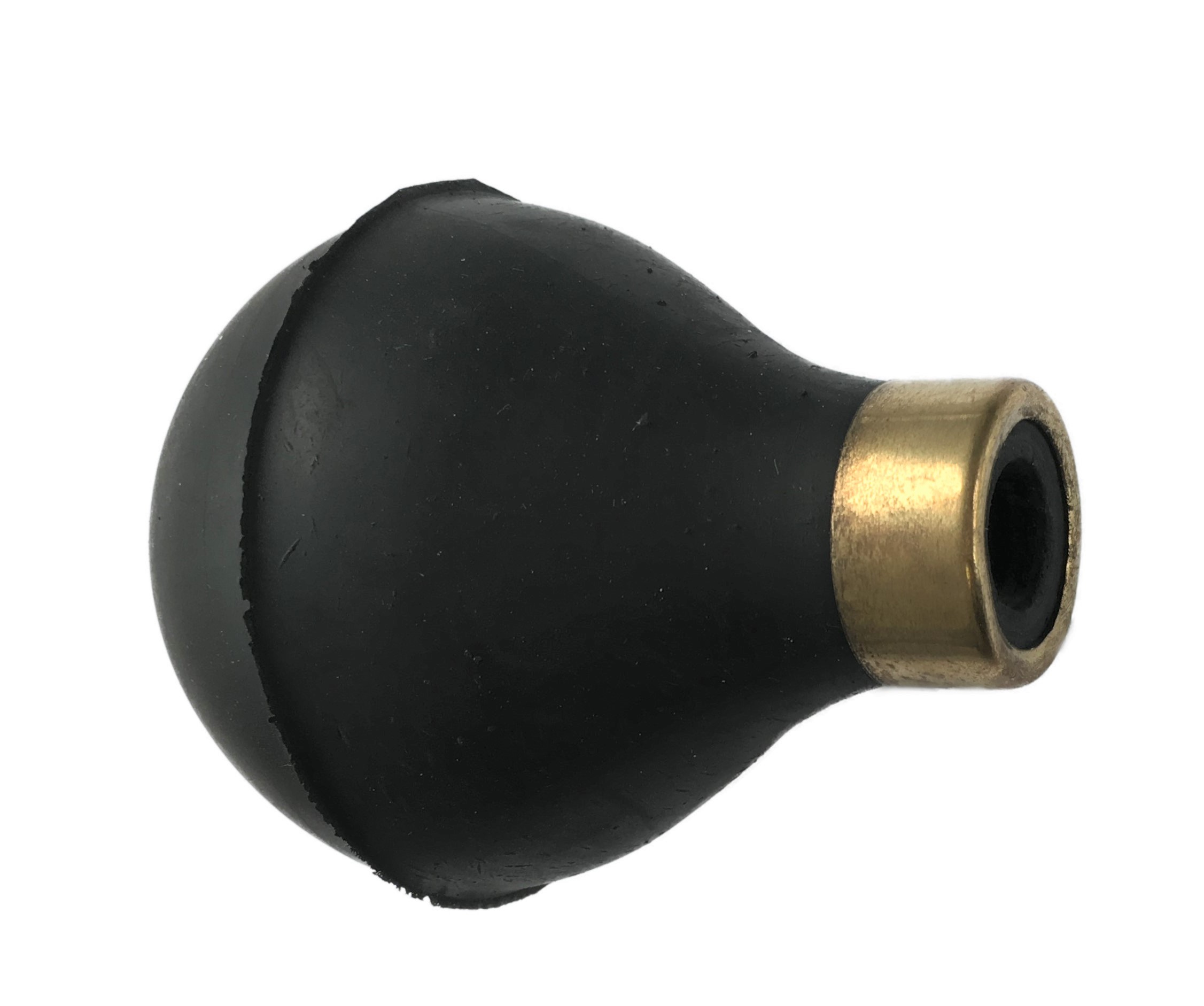 Rubber Bulb for Bulb Horns with brass fitting ring black