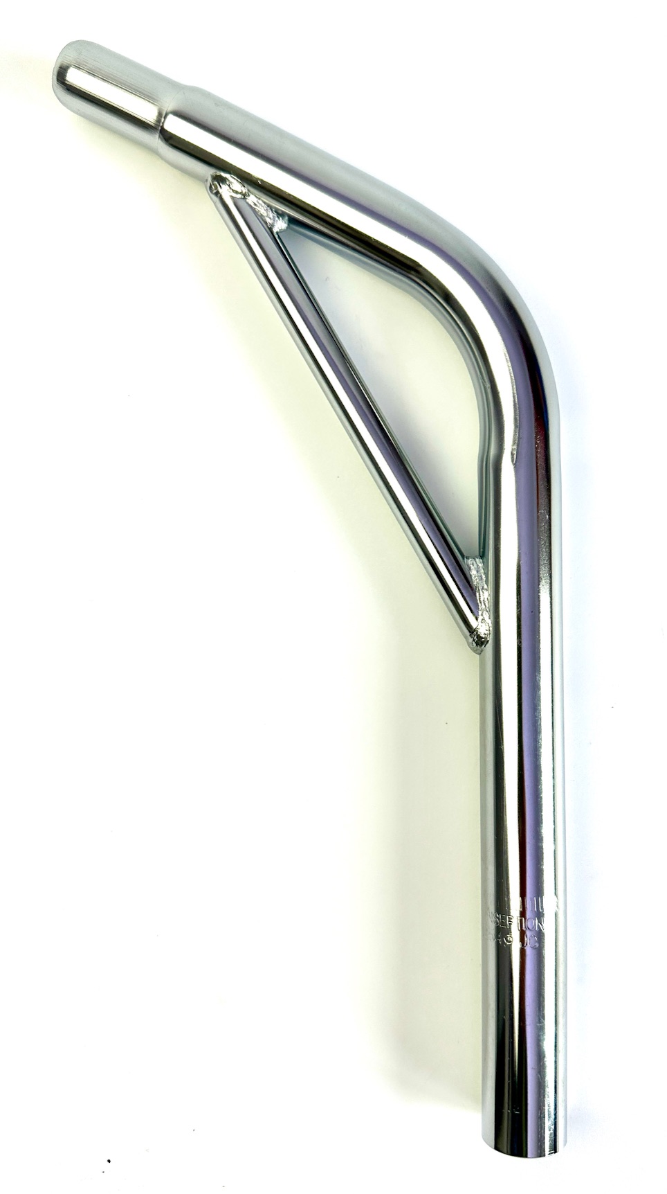 Seatpost Layback with strut 25.4 mm, chrome-plated