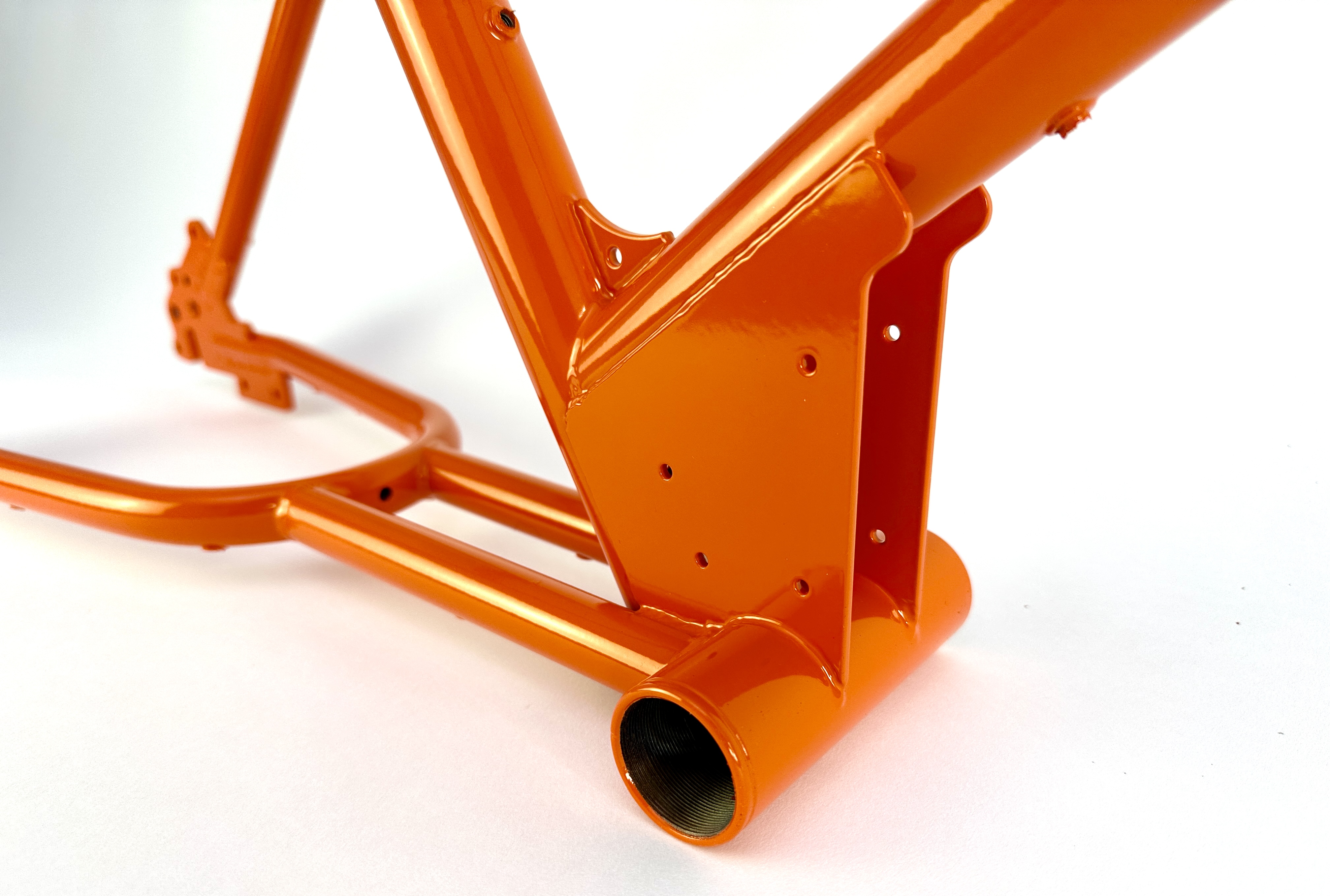 Original UDX hardtail frame, orange