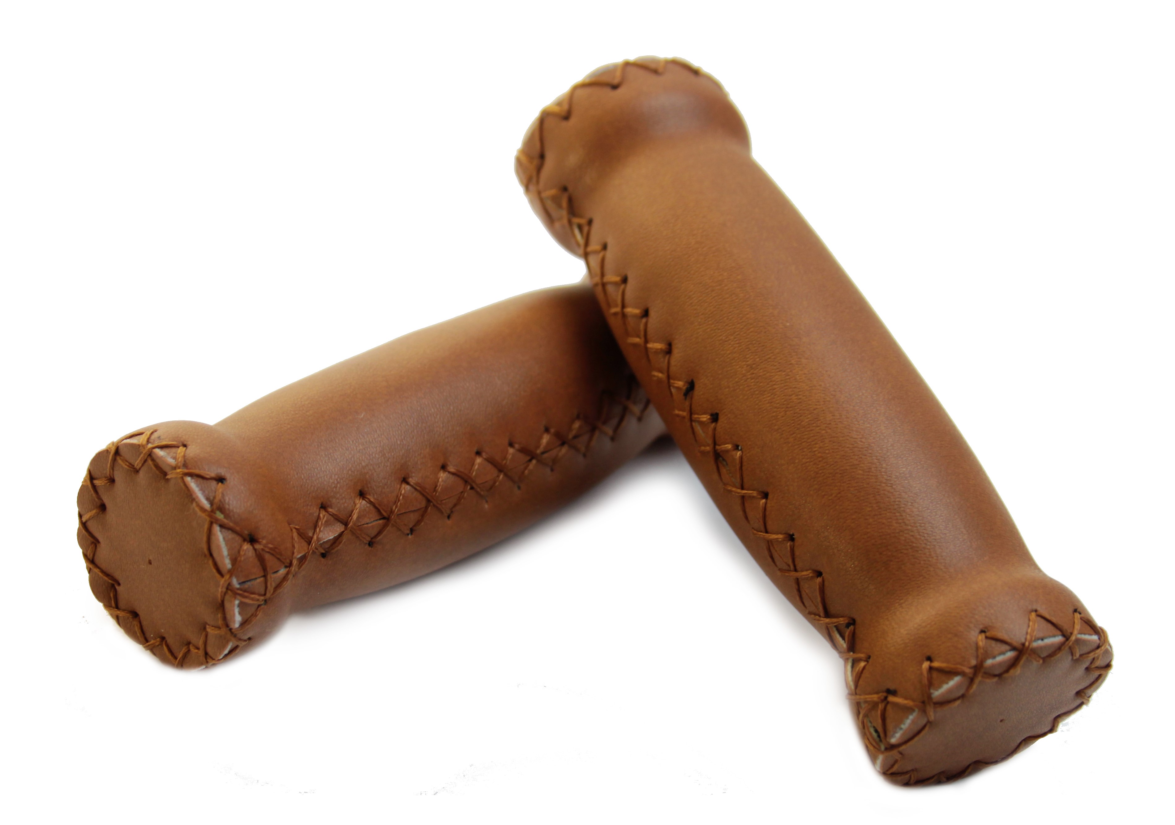 Italian Grips with outer seams, brown