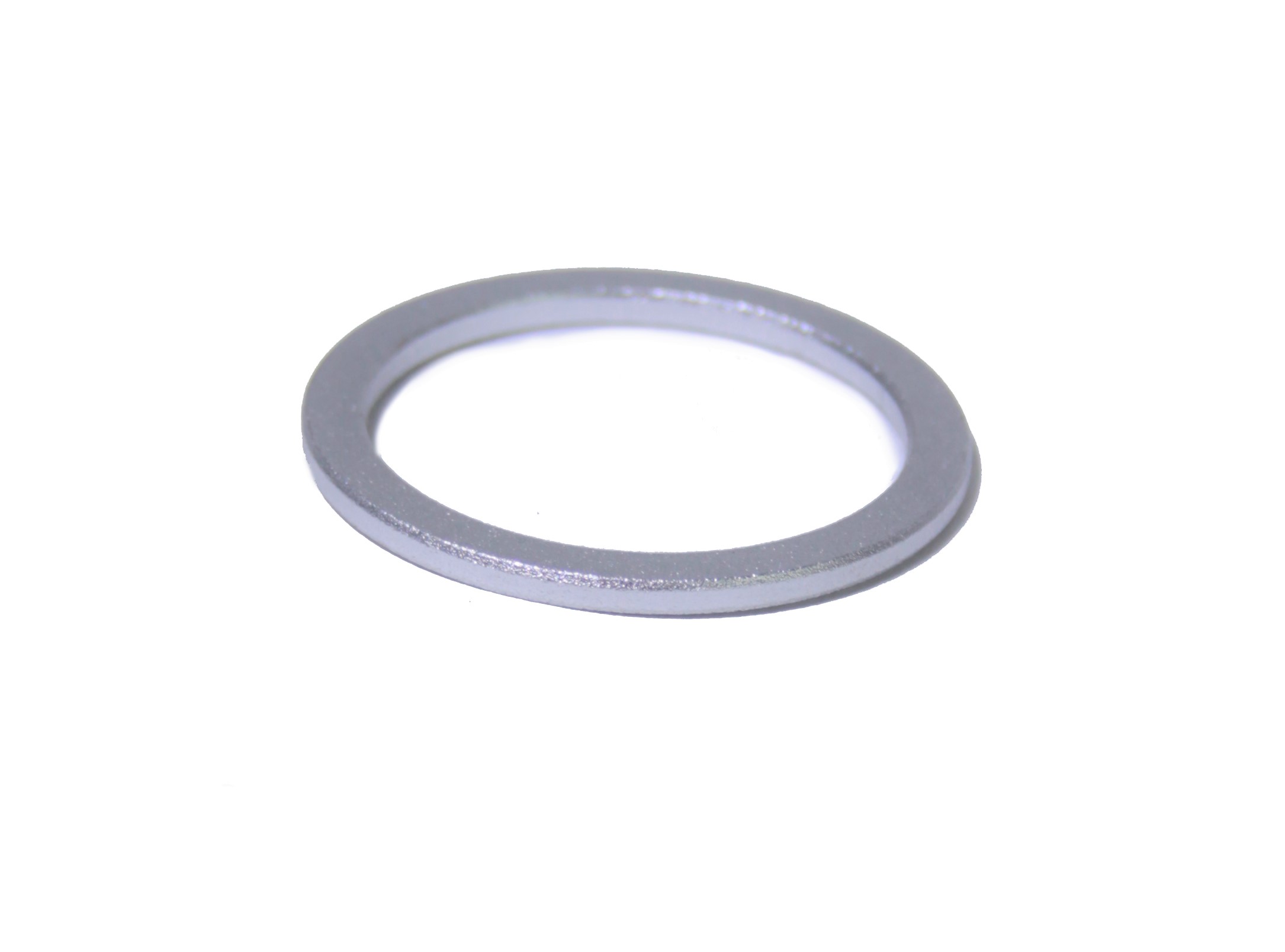 Spacer 2 mm 1 1/8 x 2 mm, alu silver