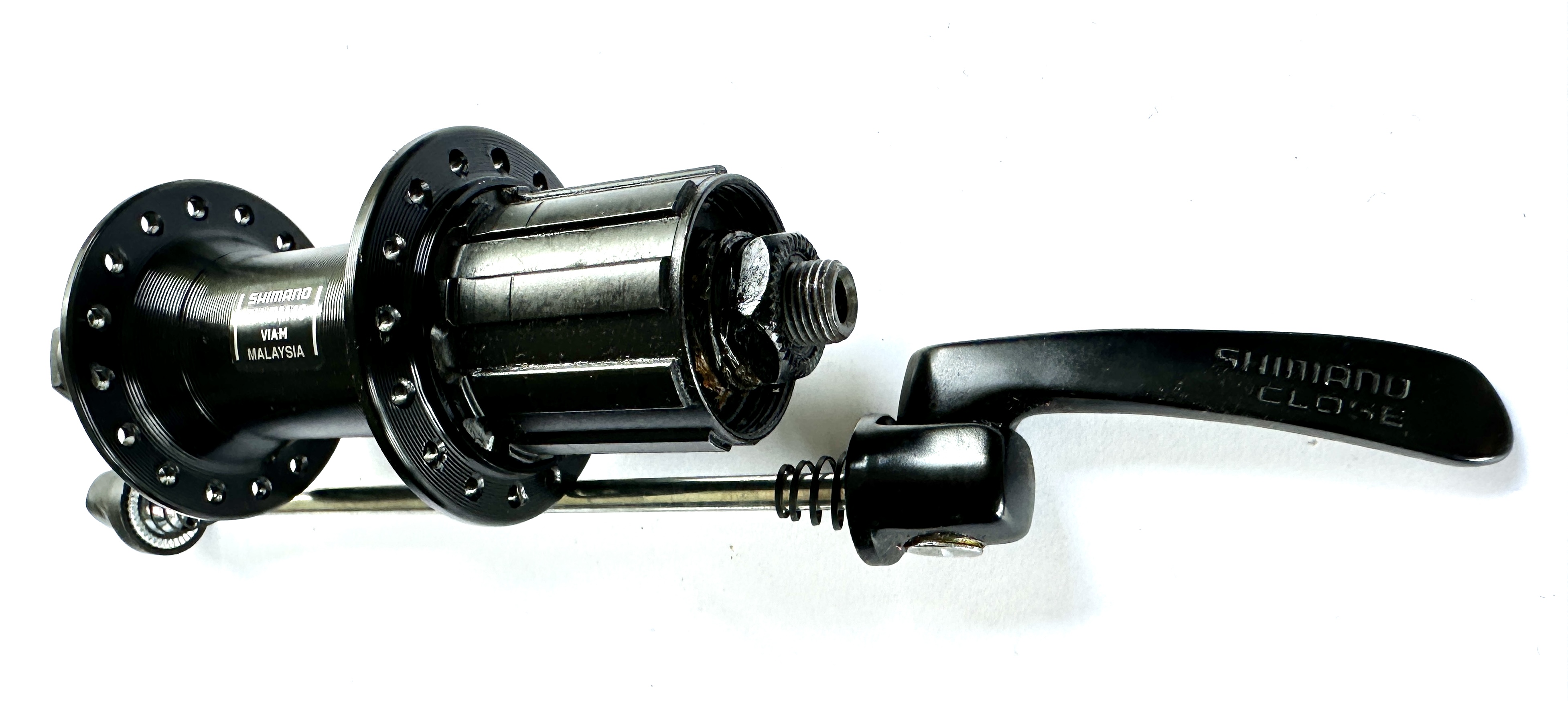 Shimano FH-RM40 rear hub 32-hole 7-speed, black
