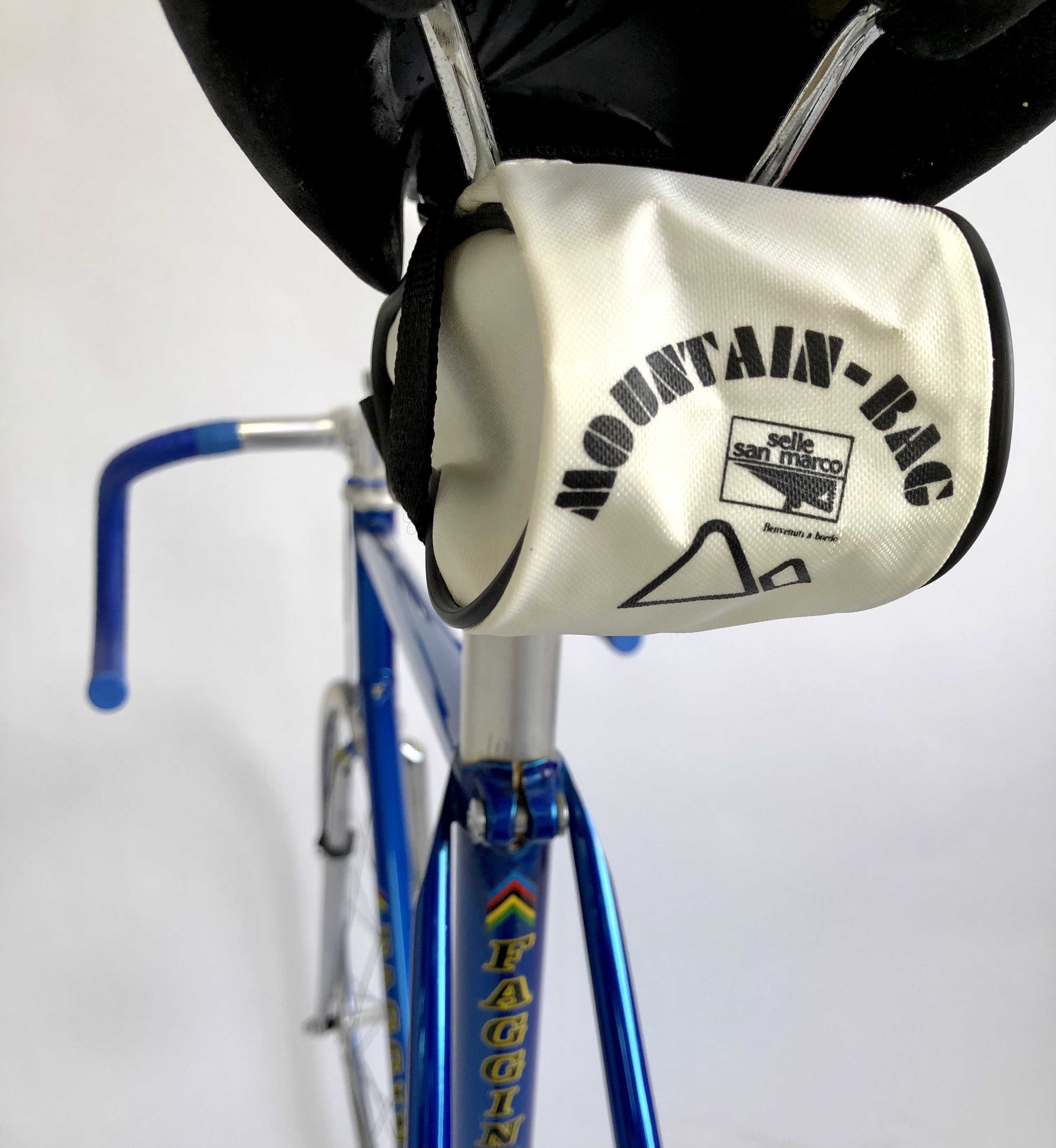 Selle San Marco Mountain-Bag Saddlebag, Racing Bike, tube bag, nylon white
