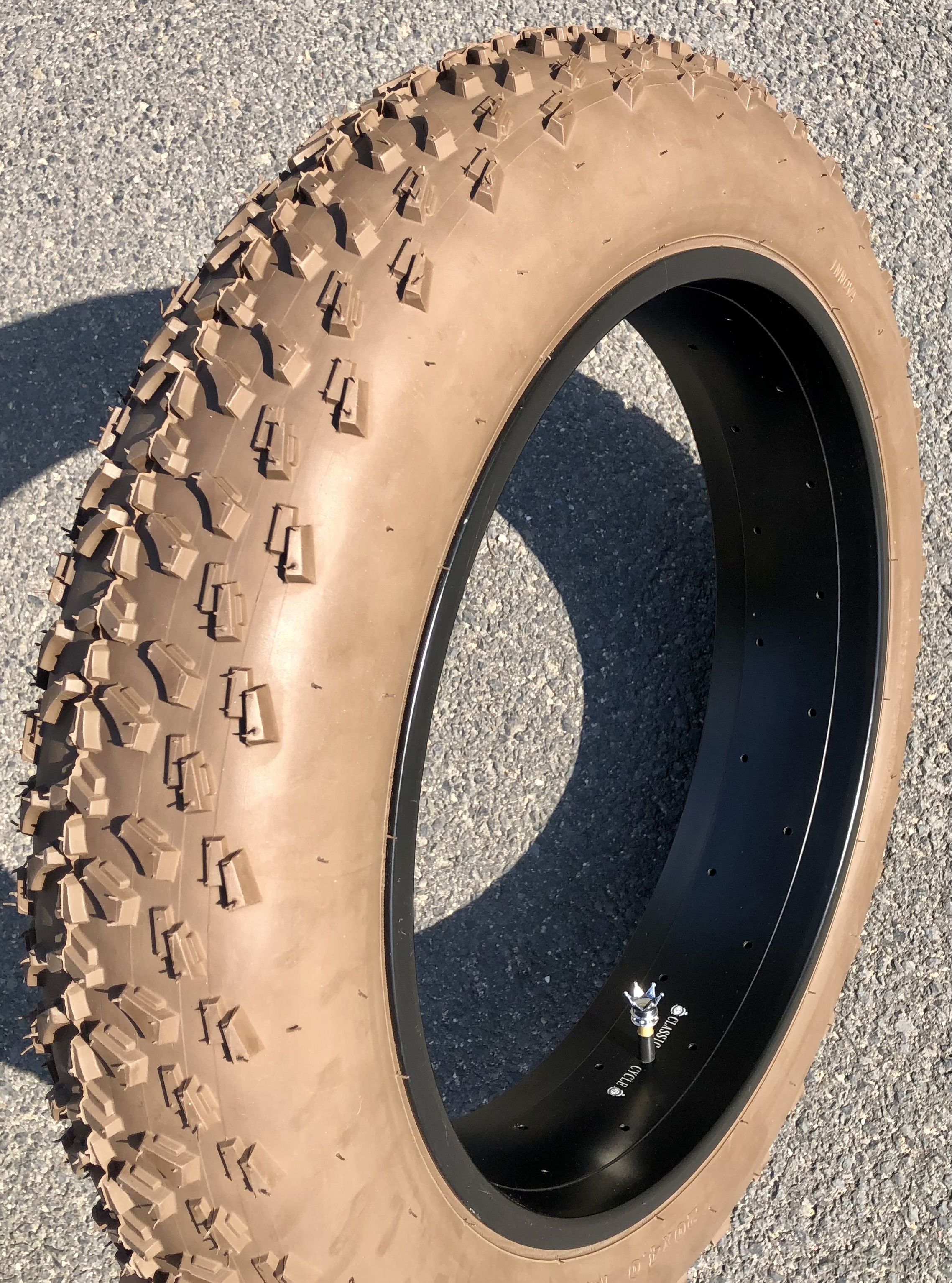 204 Tire 20 x 4  brown
