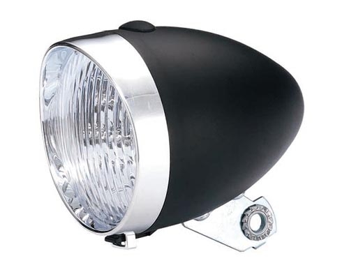 Headlight Classic LED  70mm black