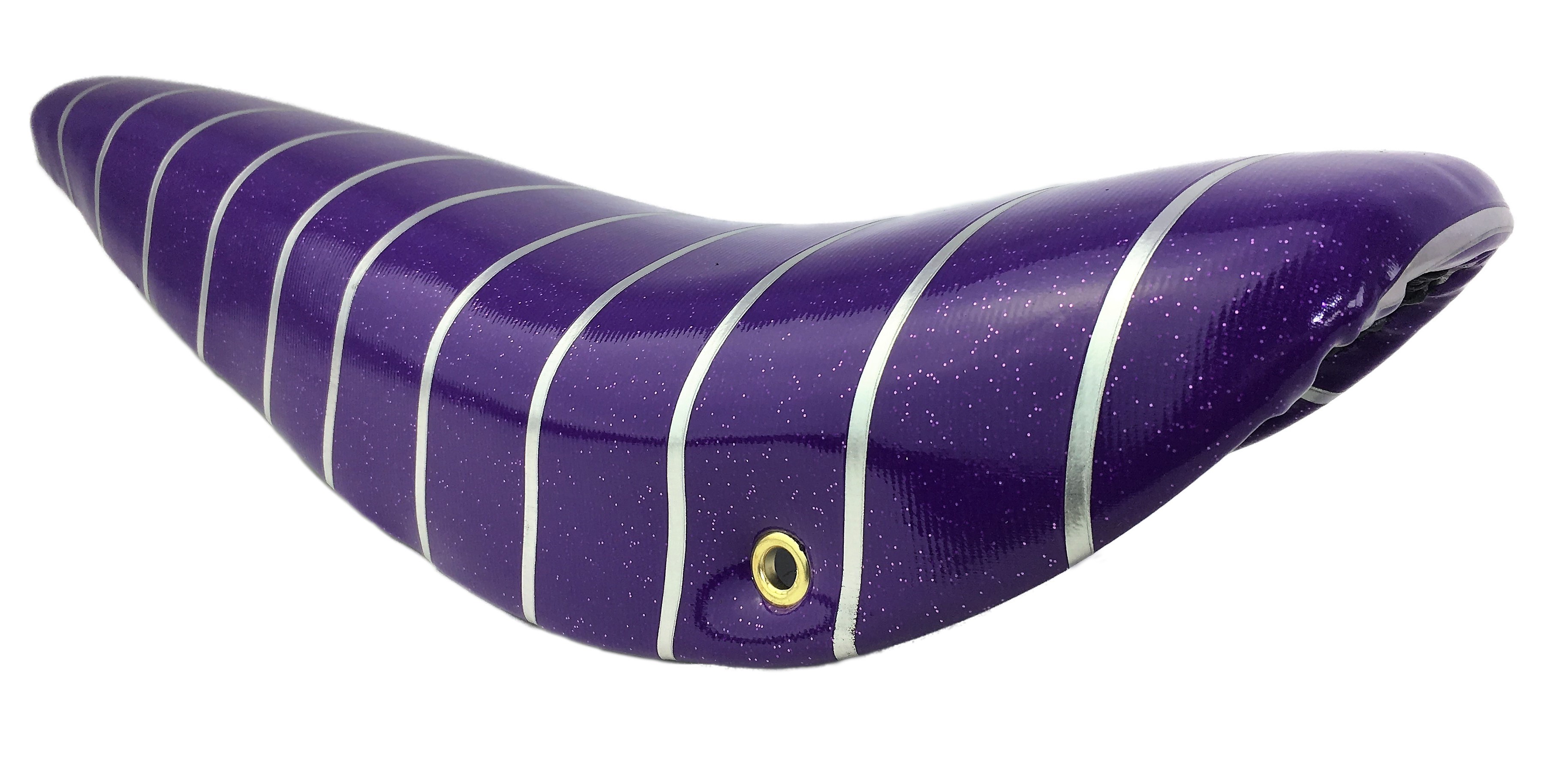 Banana Saddle / Seat "Sparkling Purple"