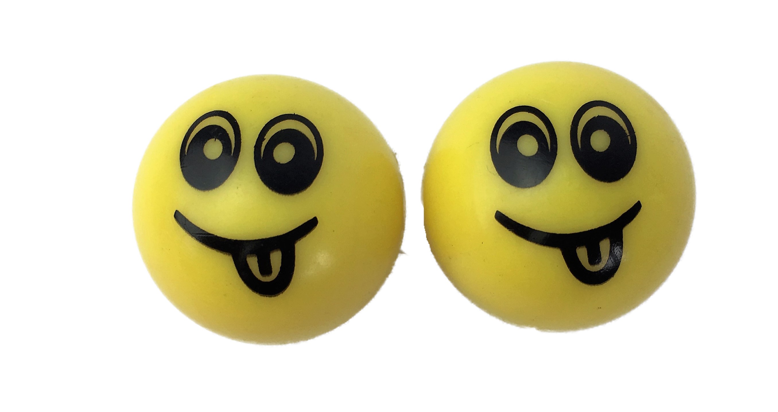 Valve Caps Yellow Smiley