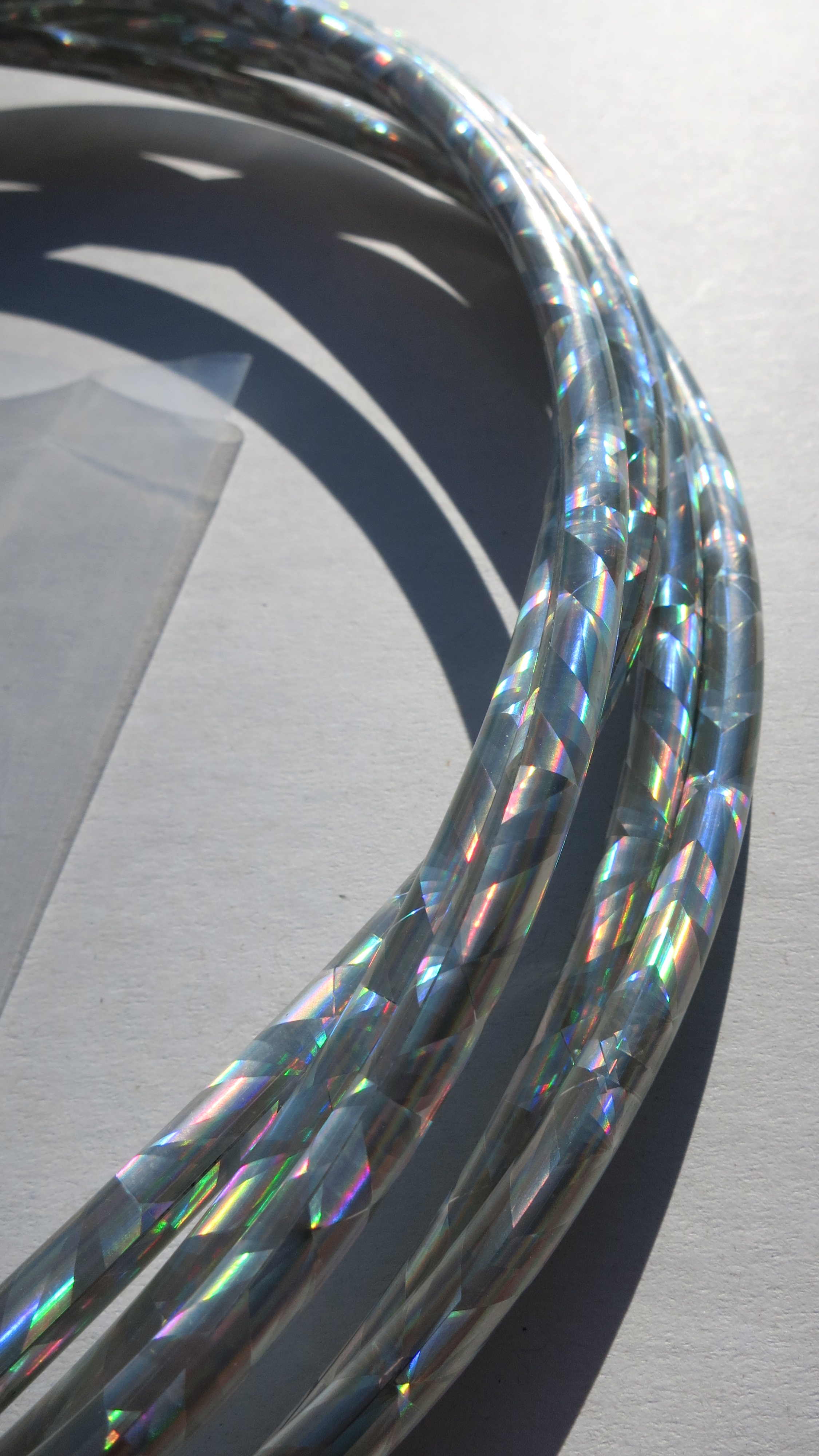 Outer Cable Housing Silver Confetti Gloss Metallic 2,50 m 5 mm