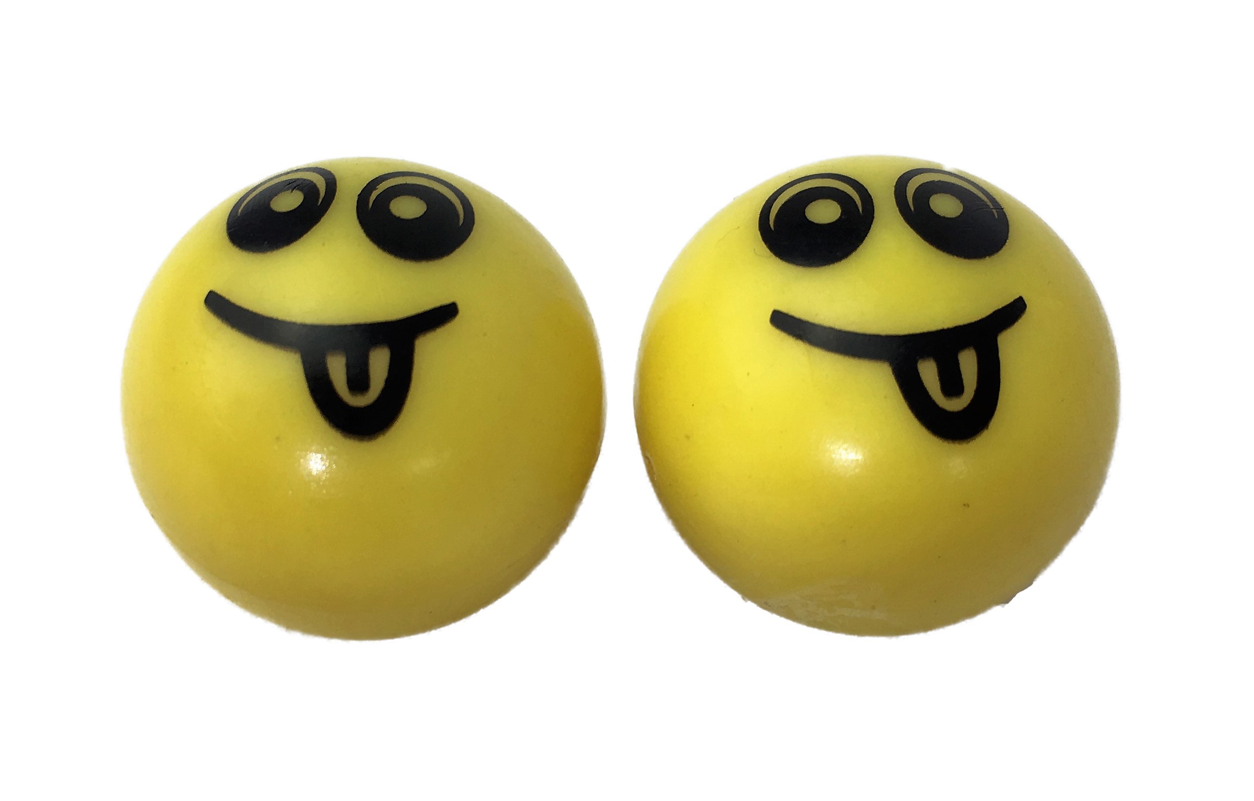 Valve Caps Yellow Smiley