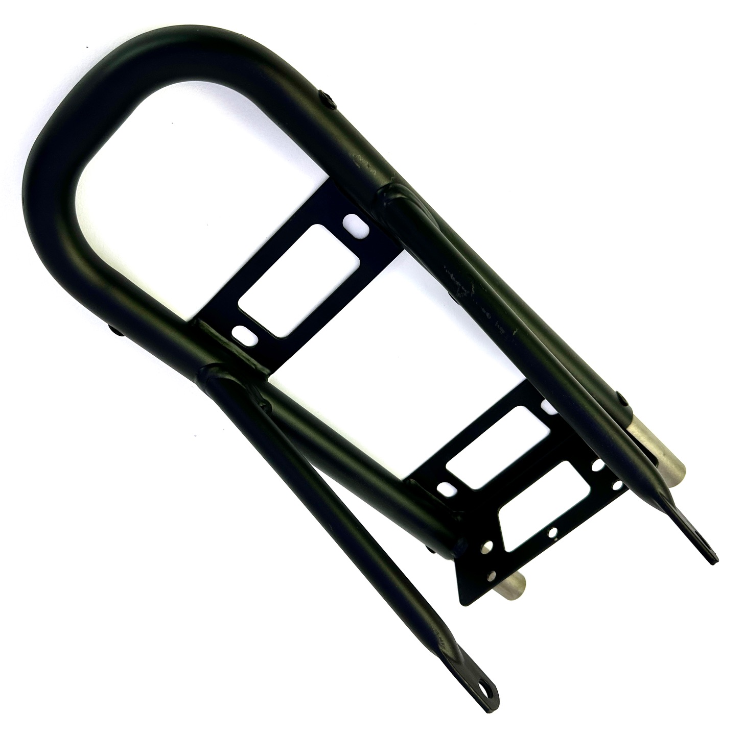 Seat extension / pillion seat / luggage rack for UNI MK, black