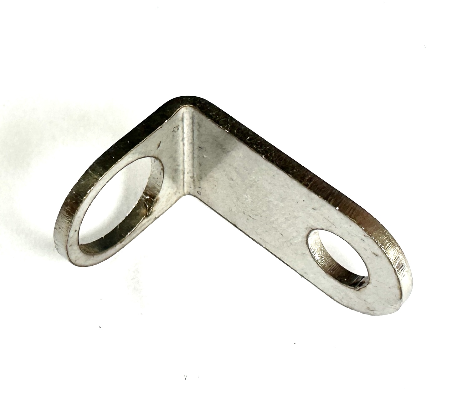 Universal holder angle for lamp or fender, stainless steel