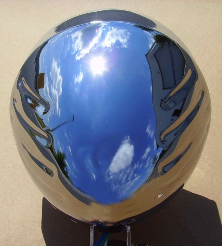 Big Headlight Motobike, chrome
