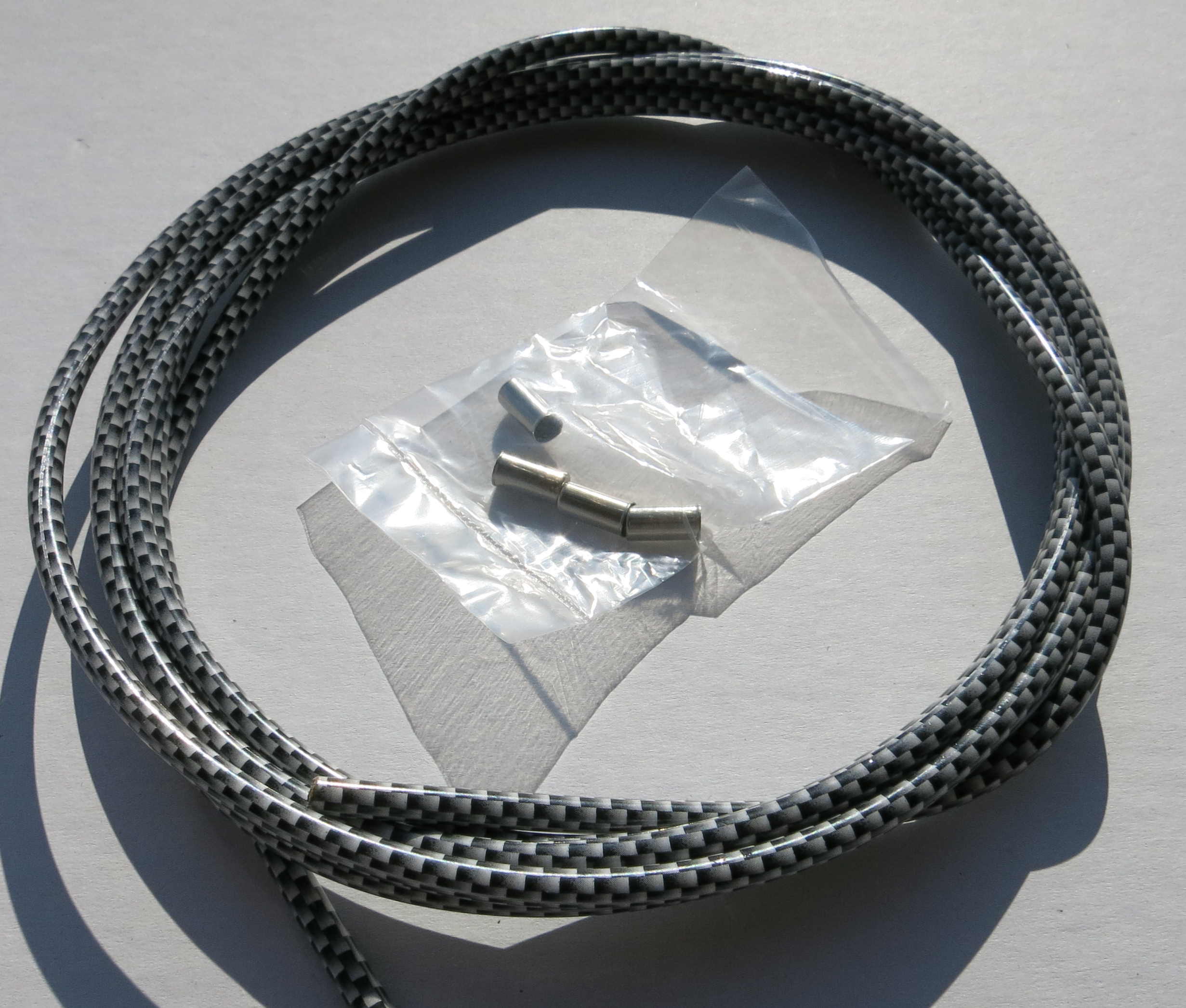 Outer Cable Housing Grey / Black 2,50 m 5 mm