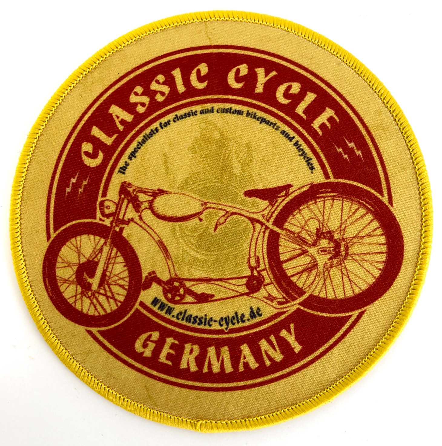 Patch Classic Cycle Original  Bobber Gold
