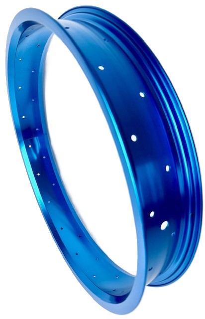 Blue Square Rim Alu rim 20 inch 70 mm blue | ROB2070blau