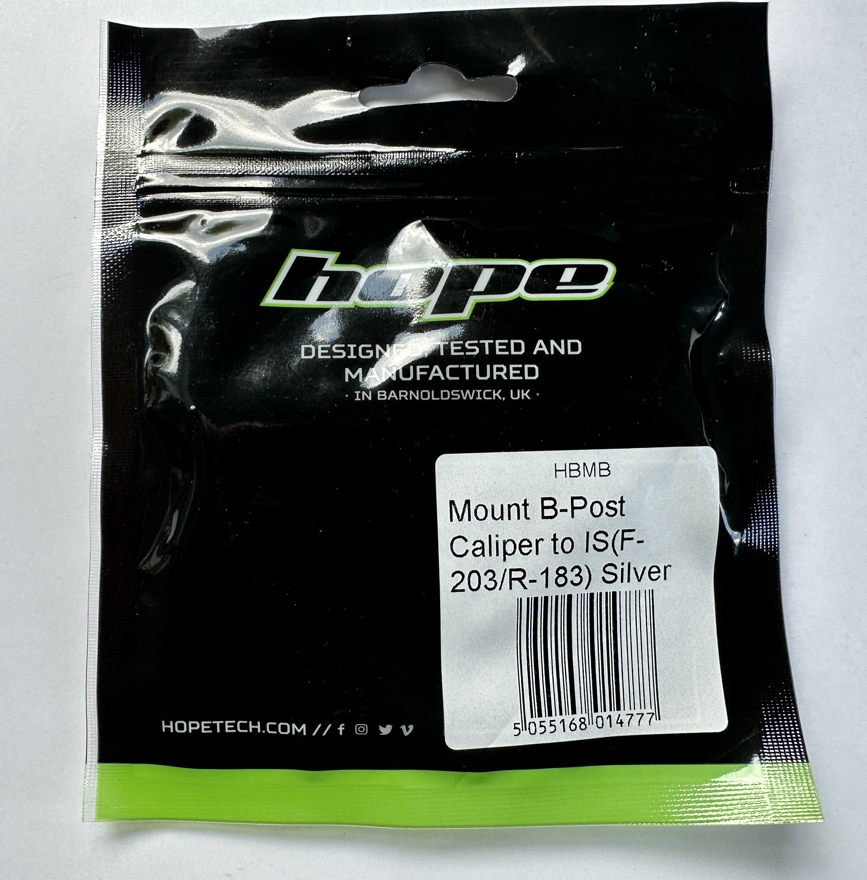 Hope adapter for disc brakes B PM to IS F203 / R183
