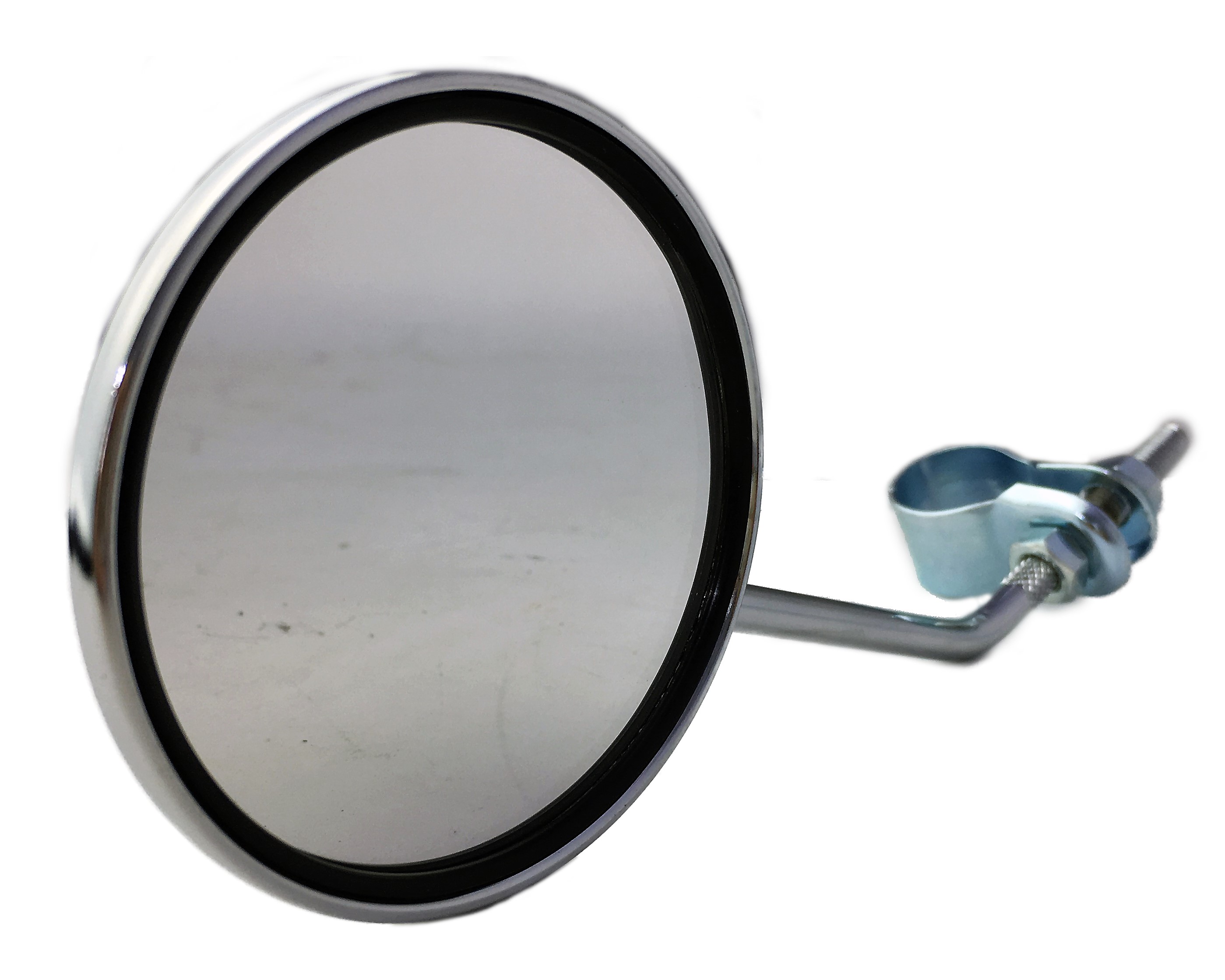 Round Rear View Mirror, chrome
