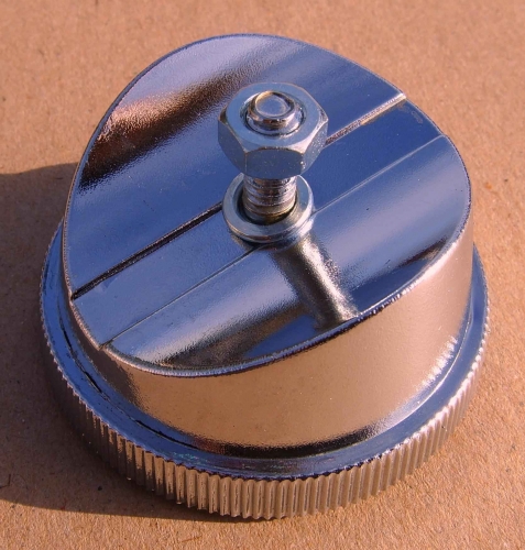 Round Reflector, 45 mm, chrome