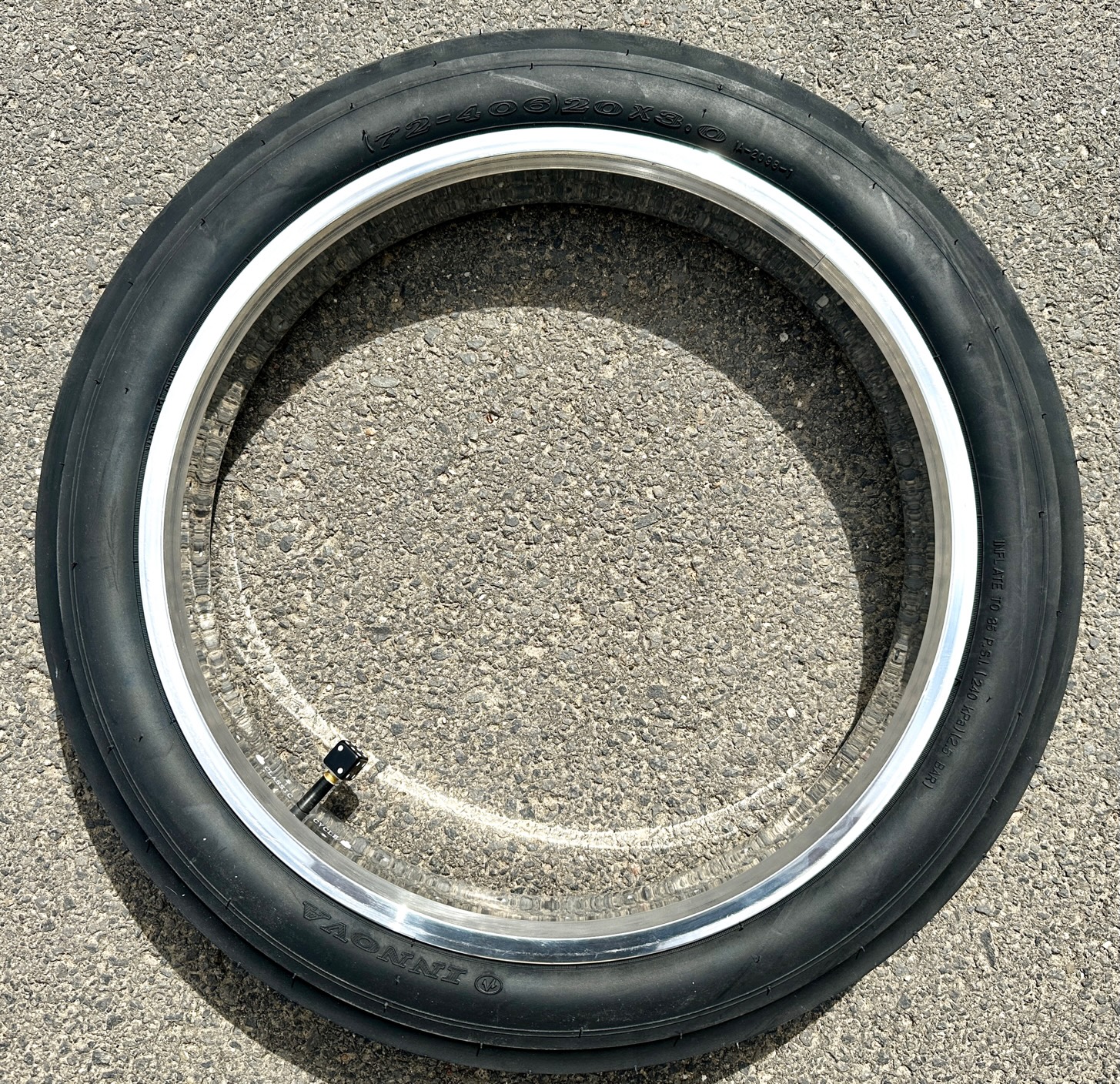 Tire Dragster Slick 20 x 3.0 pure black