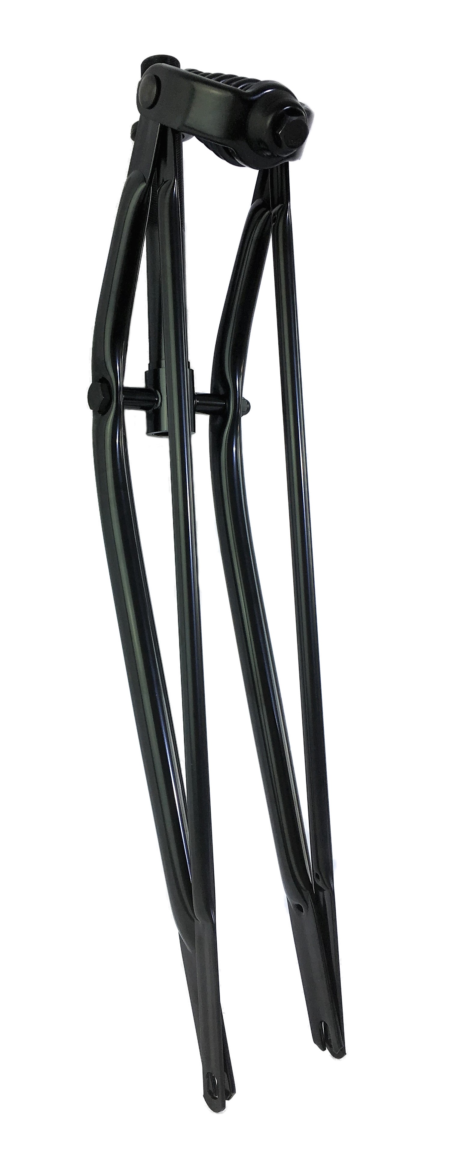 Springer Fork 26 inch without Cantilevers, black, 1 1/8 steerer