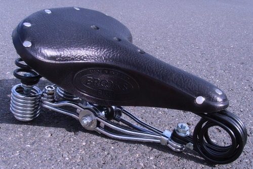 Brooks Leather Saddle B 135, black