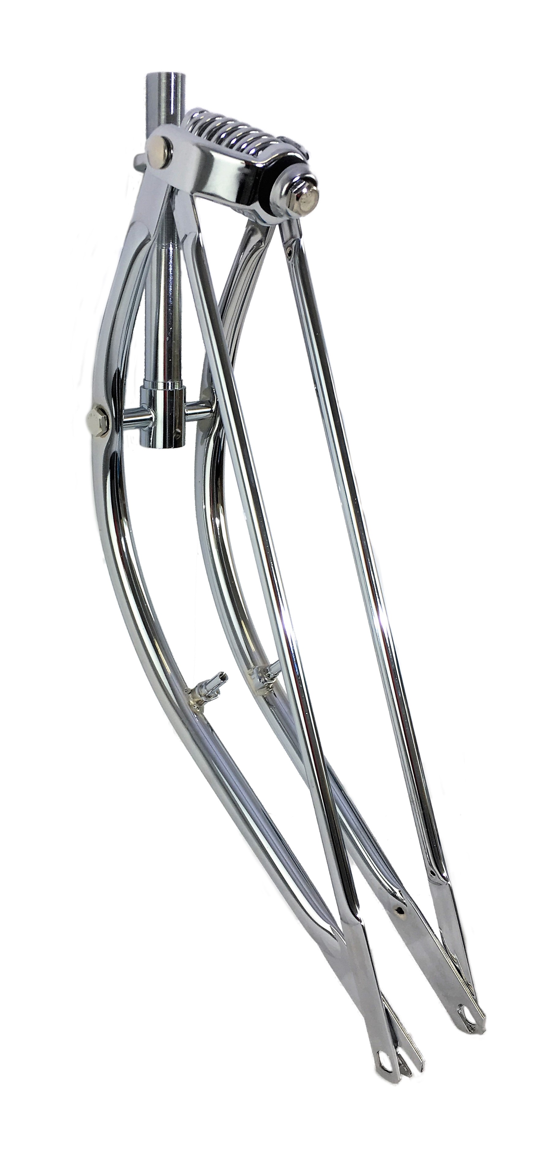 Bent Springer Fork 26 inch. for Cantilevers/V-Brakes, 1 1/8 steerer