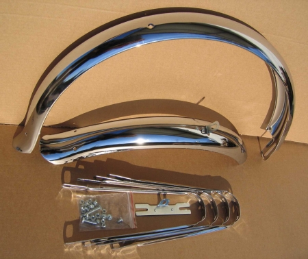 Fender Set 20 inch. with Ducktails, stainless steel
