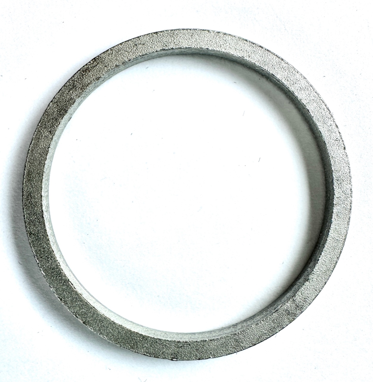 Spacer ring aluminium Ø 35 mm, 2.5 mm high, silver