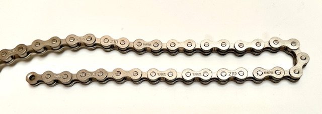 Chain 1/2 x 1/8 stainless 10 cm