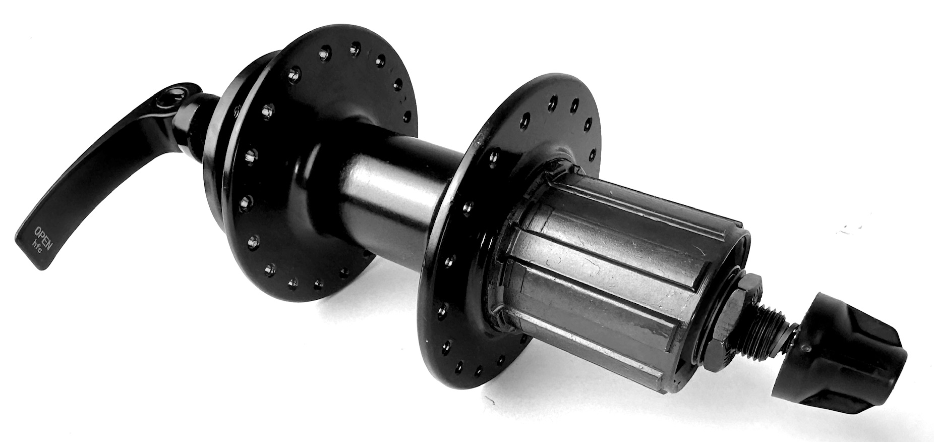Rear Alloy Hub black for Disc Brake for 8/9/10 cassette