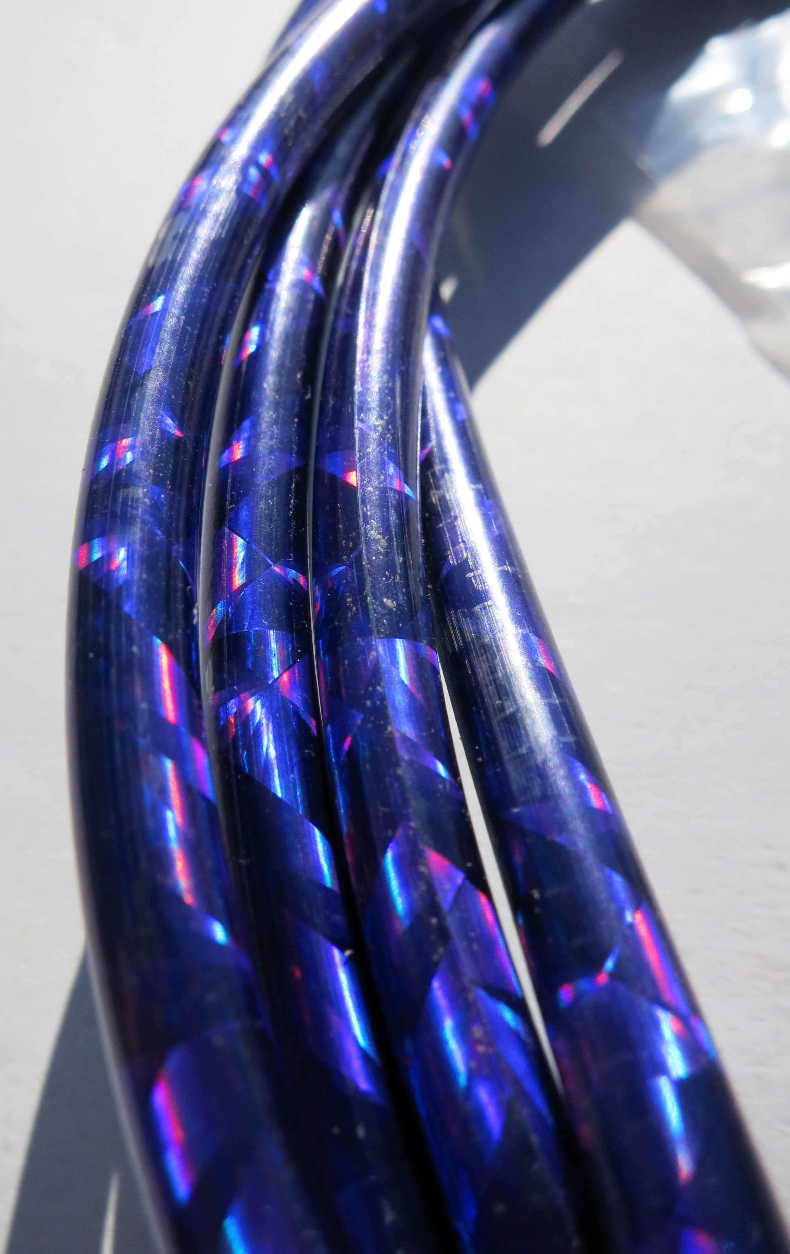 Outer Cable Housing Glittering Purple Metallic 2,50 m 5 mm