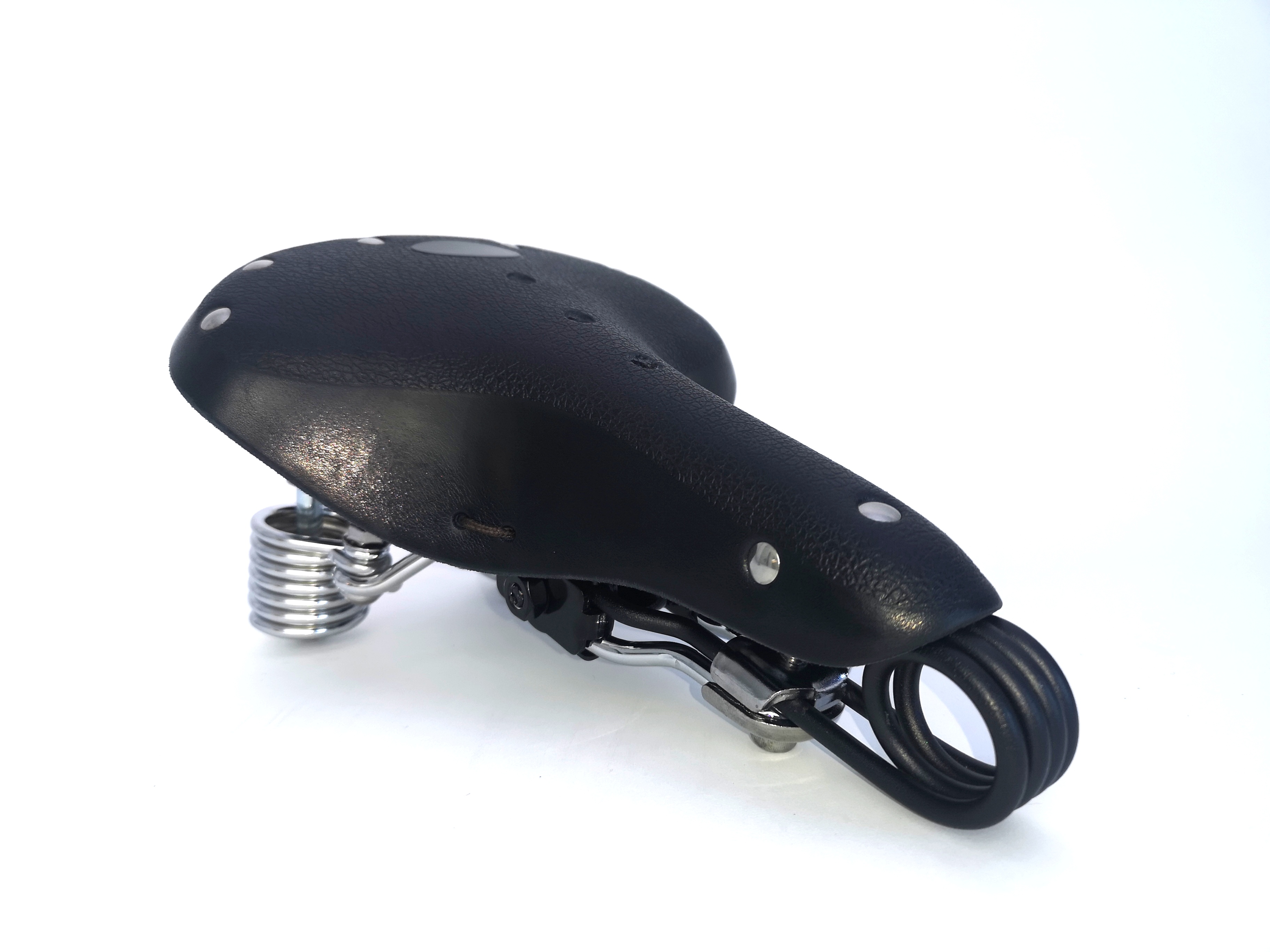 Saddle_leather_Bicycle_black_GS-02FDS_1