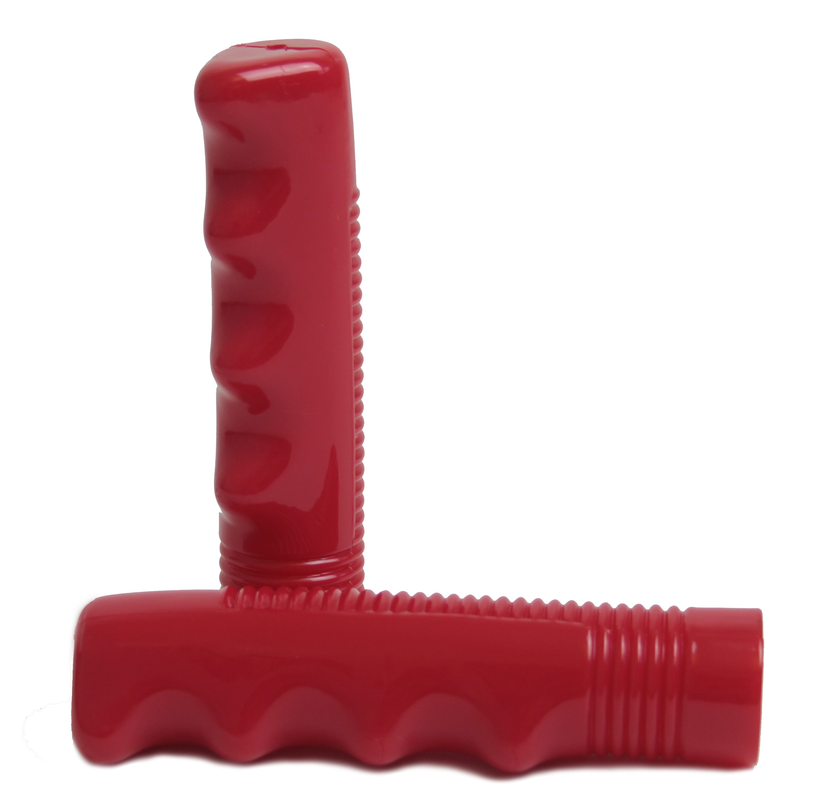 Grips red Rubber