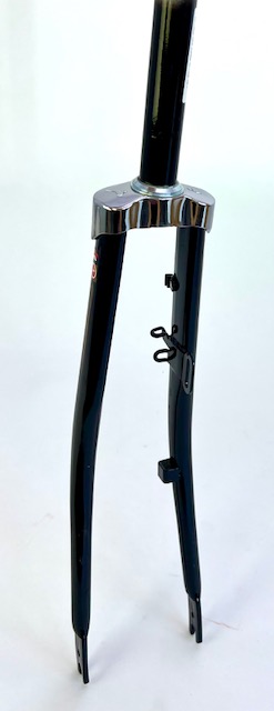 Gazelle bicycle fork 28 inch shaft length 220 black
