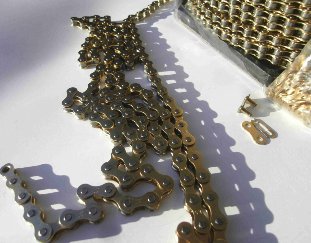 Chain Gold 1/2 x 1/8  10 cm