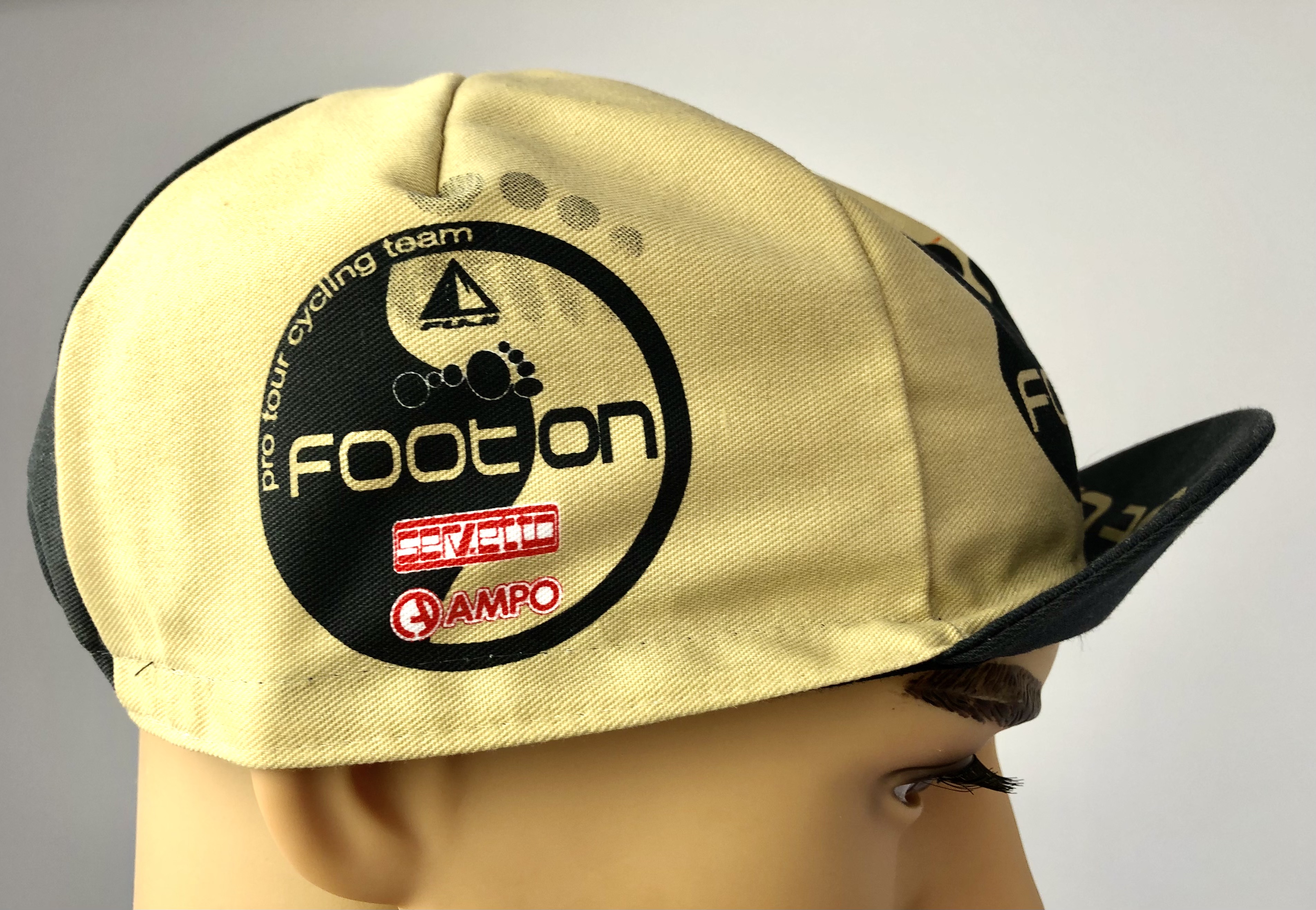 Rennradkappe_Historical_team_cap_retro_cycling_cap_radmutze_Rennkappe_Cycling_-Radlercap_La-Casquette_fahrradkultur_Foot-on_2