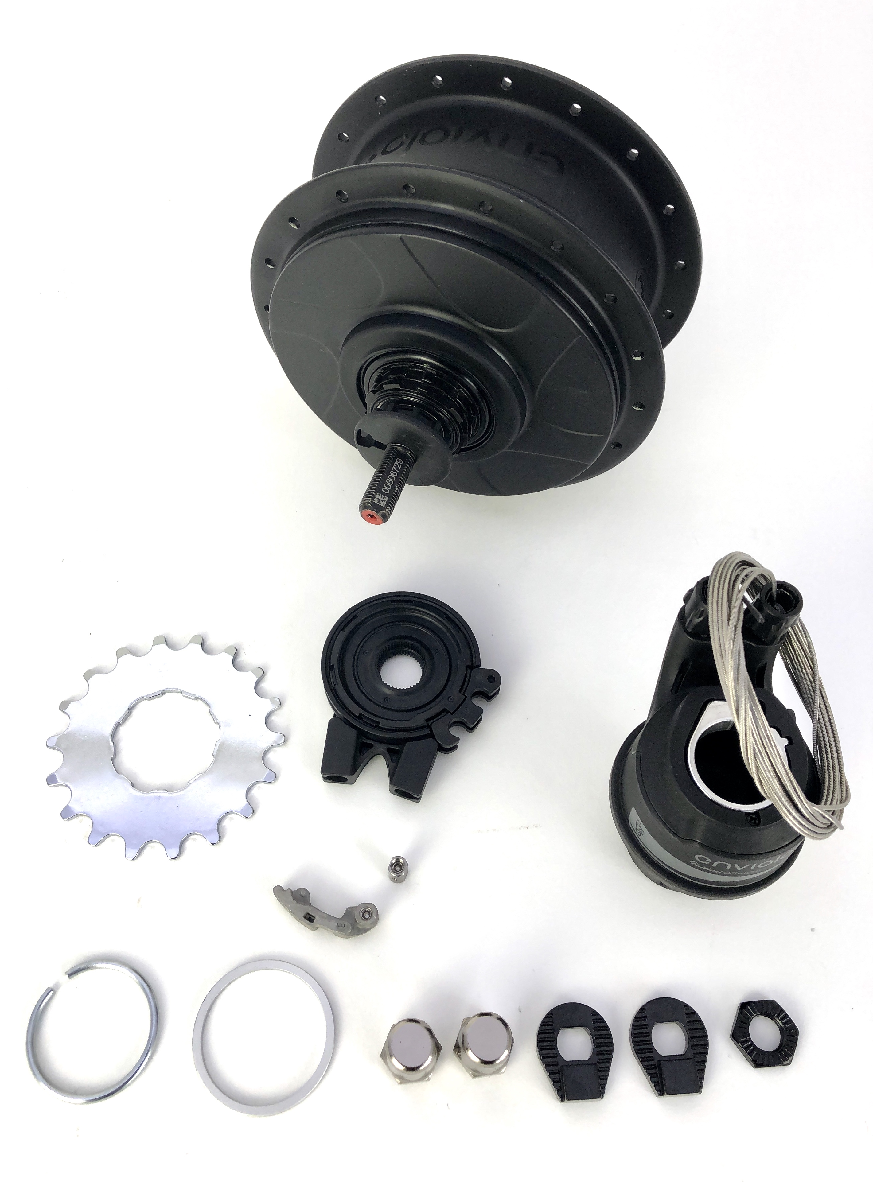 enviolo CT Rear hub, Disc brake complete set