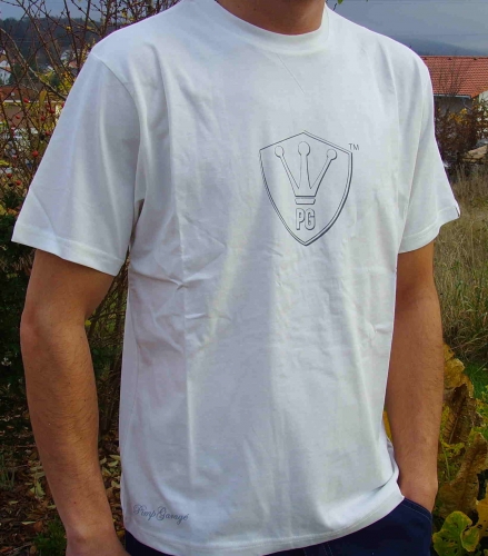 T-Shirt "PG", ivory
