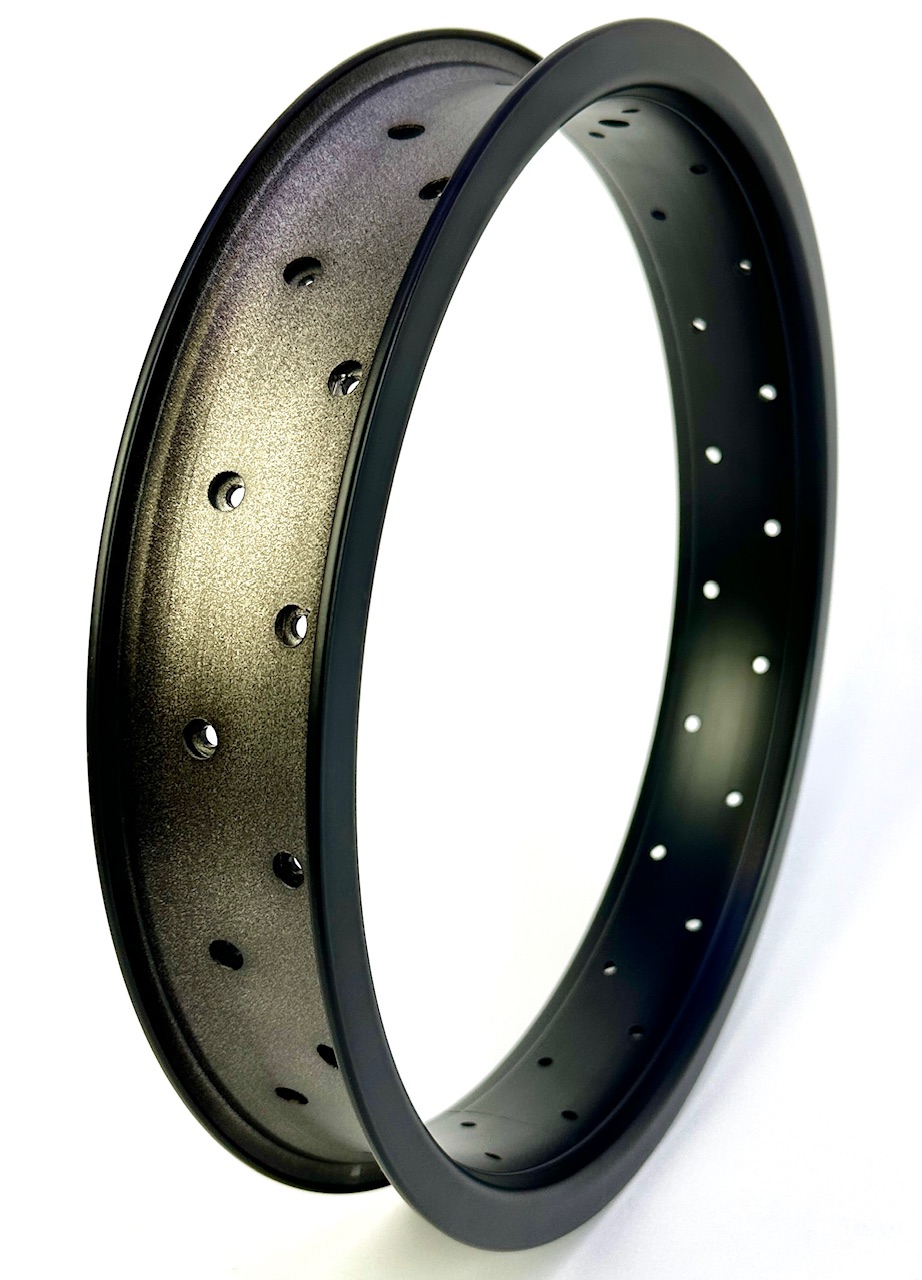 Alu rim 16 inch 57 mm black matte | DW1657bk