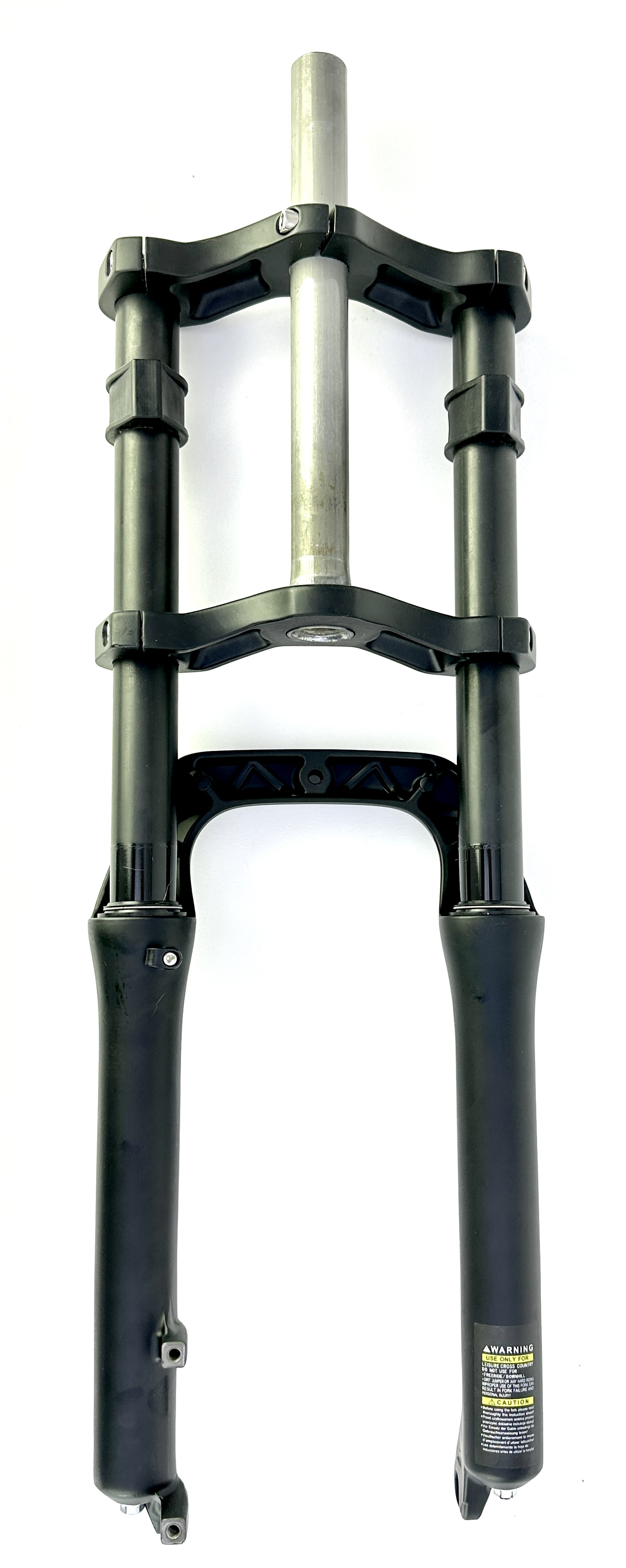 UD 204 Double Crown Suspension Fork Fatbike, matt black