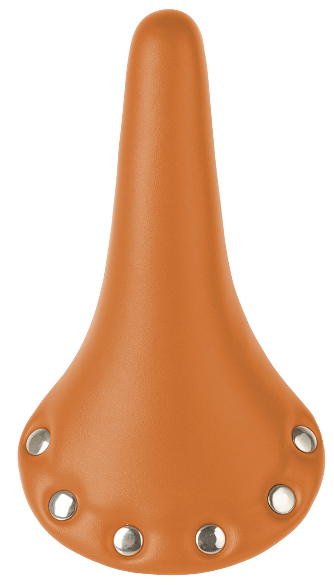 Rivets saddle orange with 6 stainless steel rivets