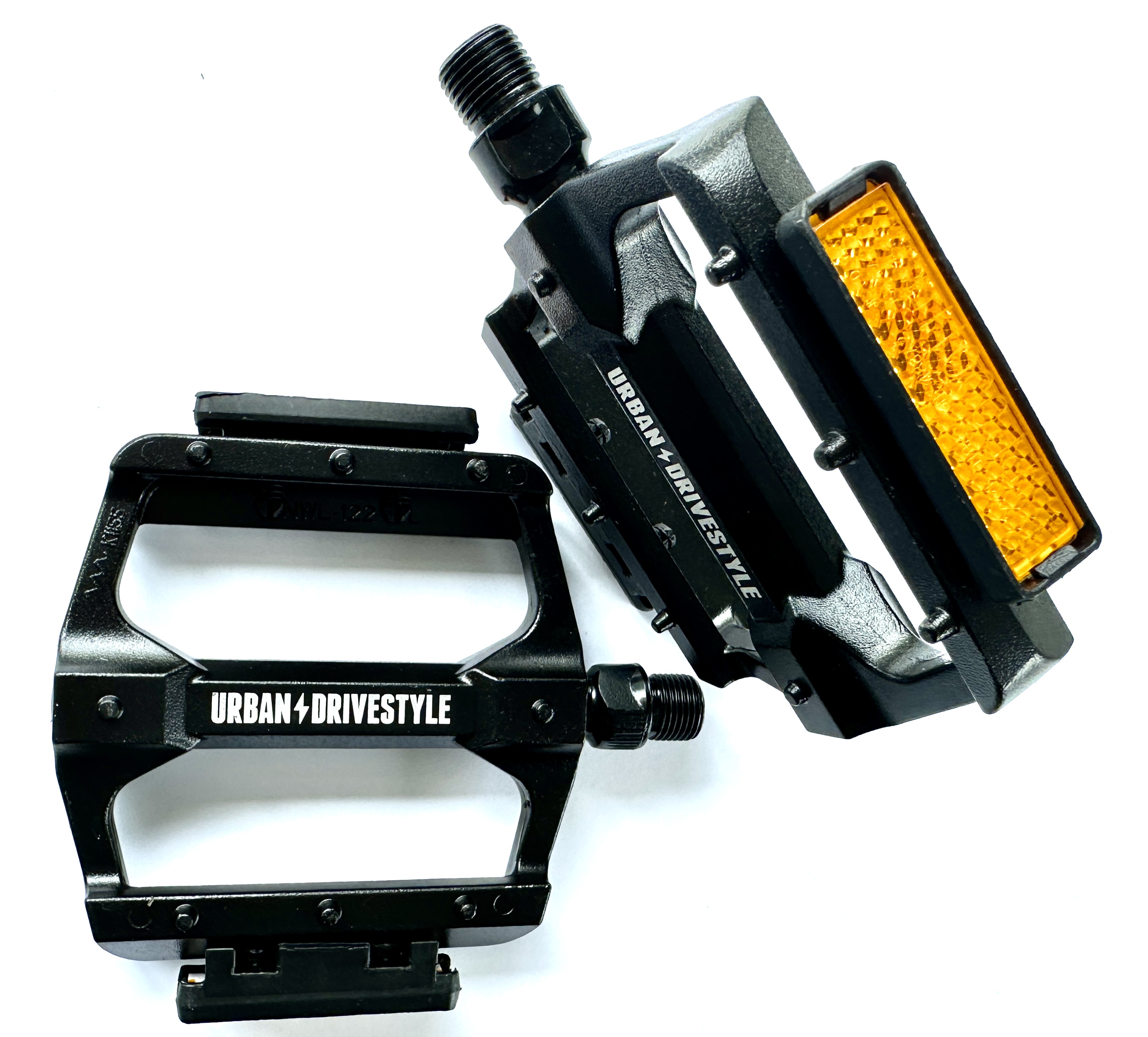 UD Pedals Alu Urban Drivestyle 9/16 with reflectors,black  