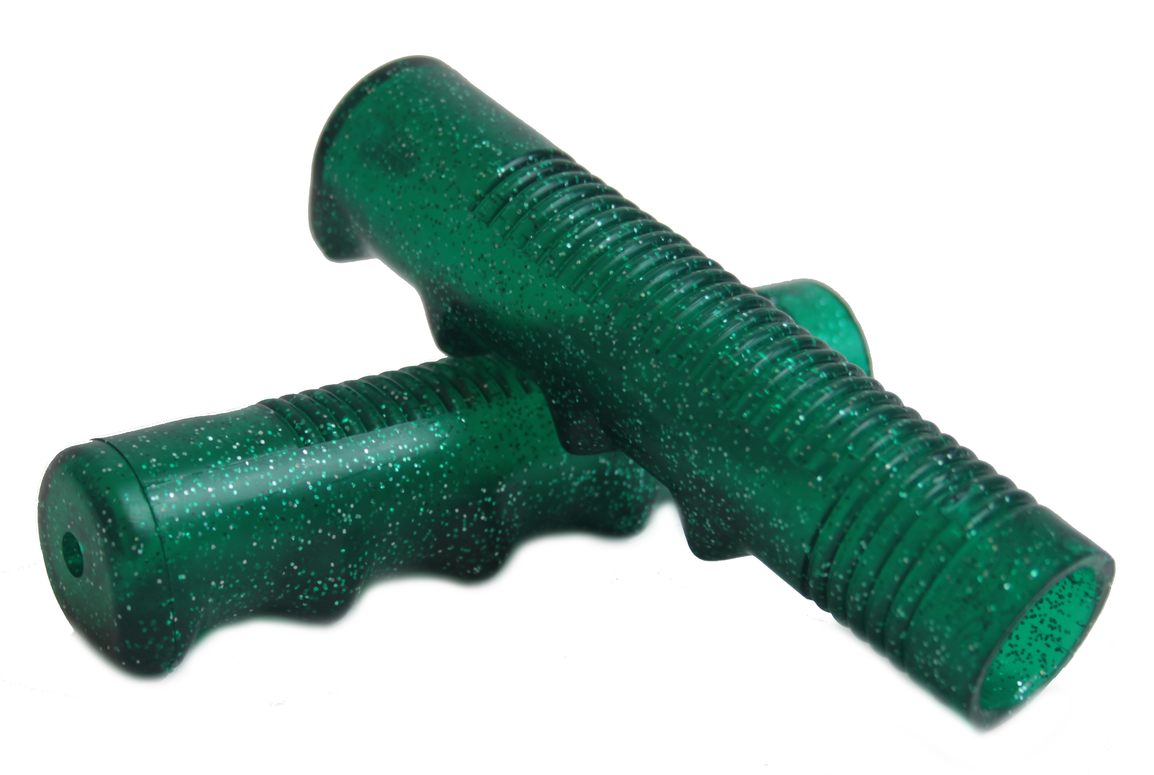 Glitter Grips green Rubber