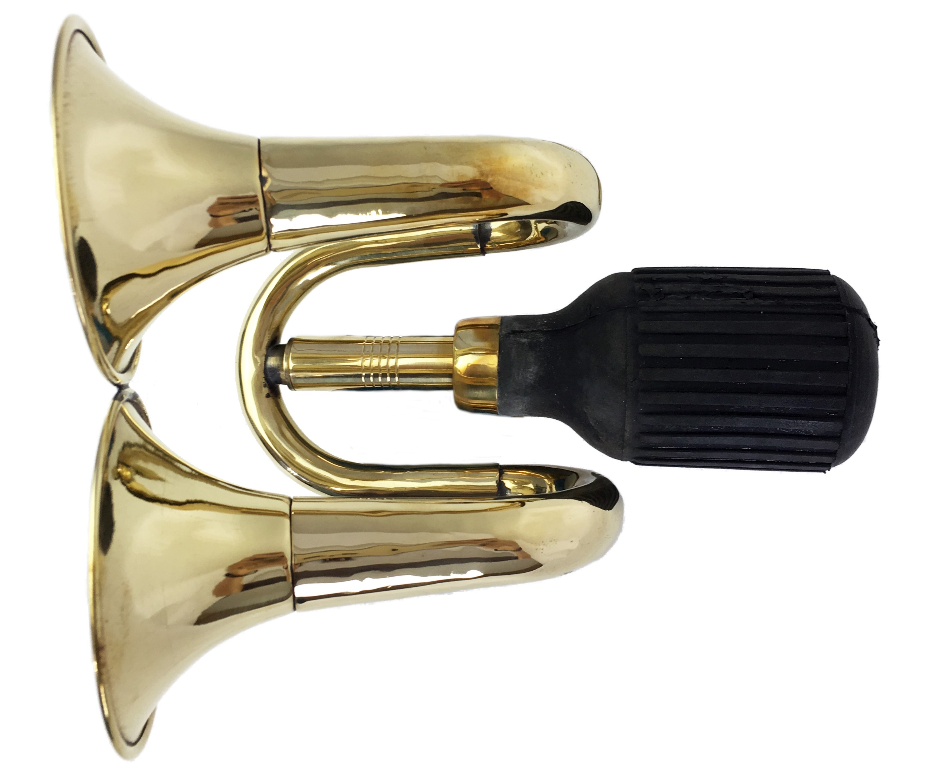 Double Horn Brass  with bottle shaped bulb