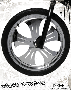 Laufradsatz Spinner original Deuce Extreme 2 . Wahl