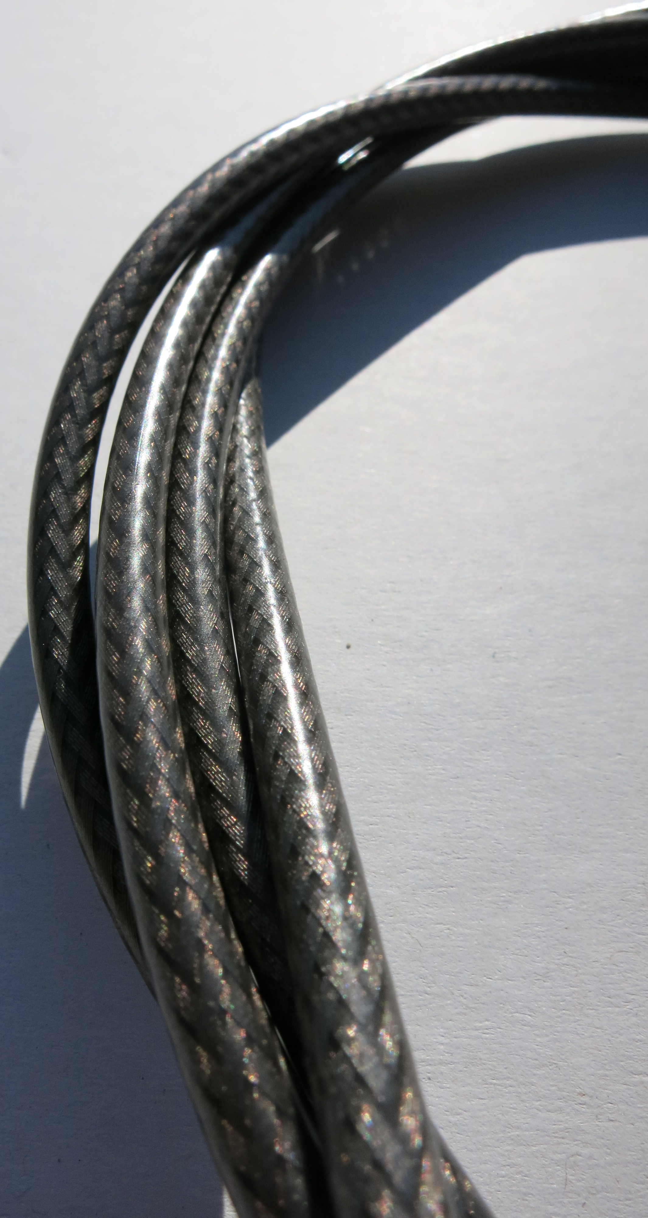 Outer Cable Housing Grey Braided  2,50 m 5 mm