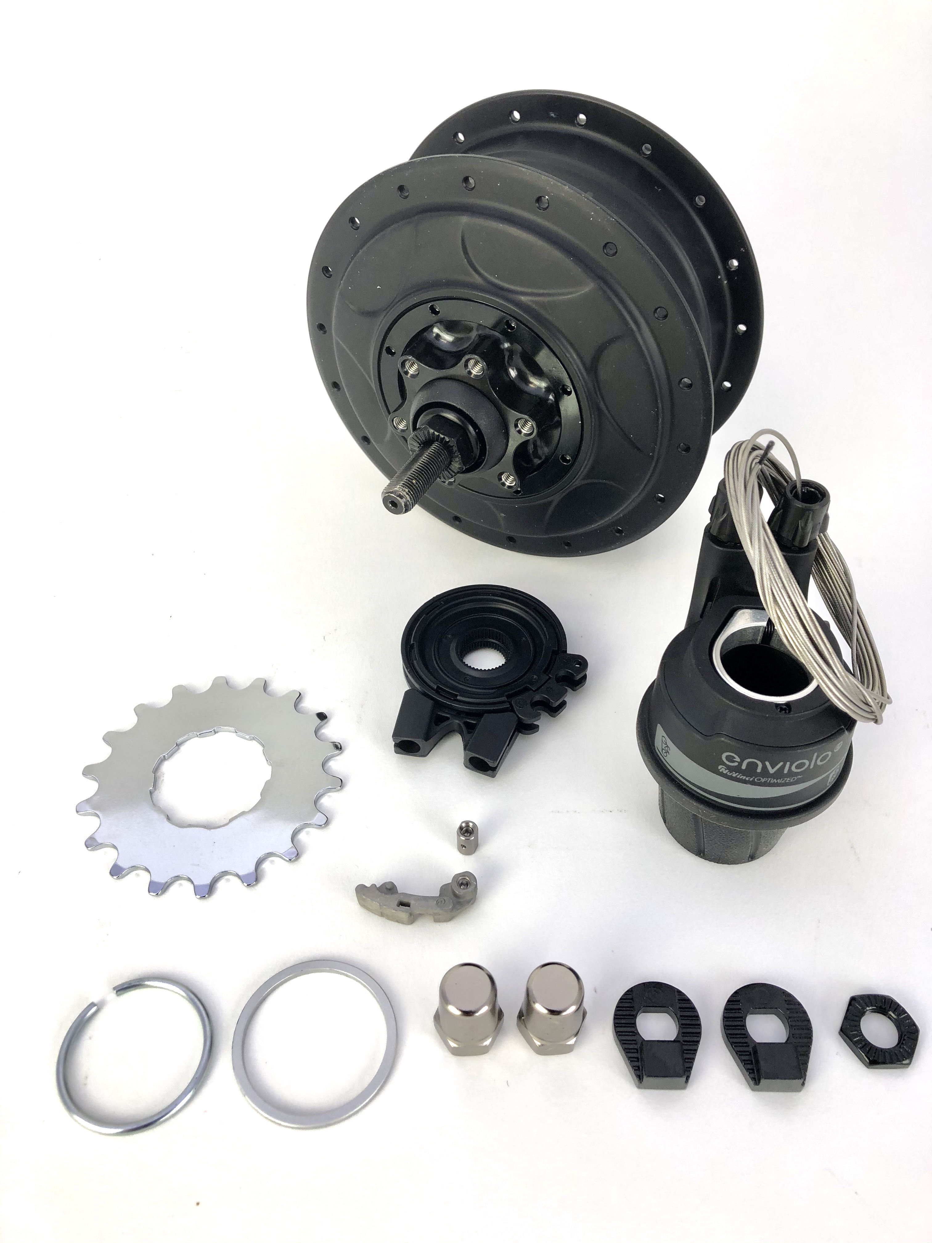enviolo CT Rear hub, Disc brake complete set